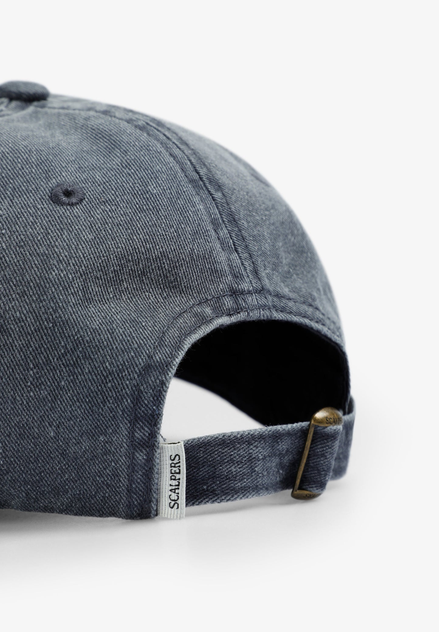 FADED-EFFECT EMBROIDERED CAP