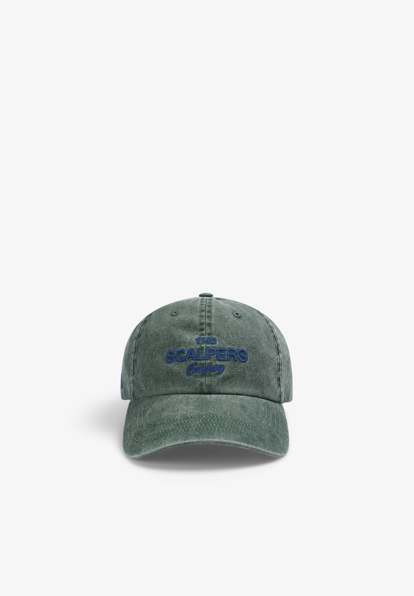 FADED-EFFECT EMBROIDERED CAP