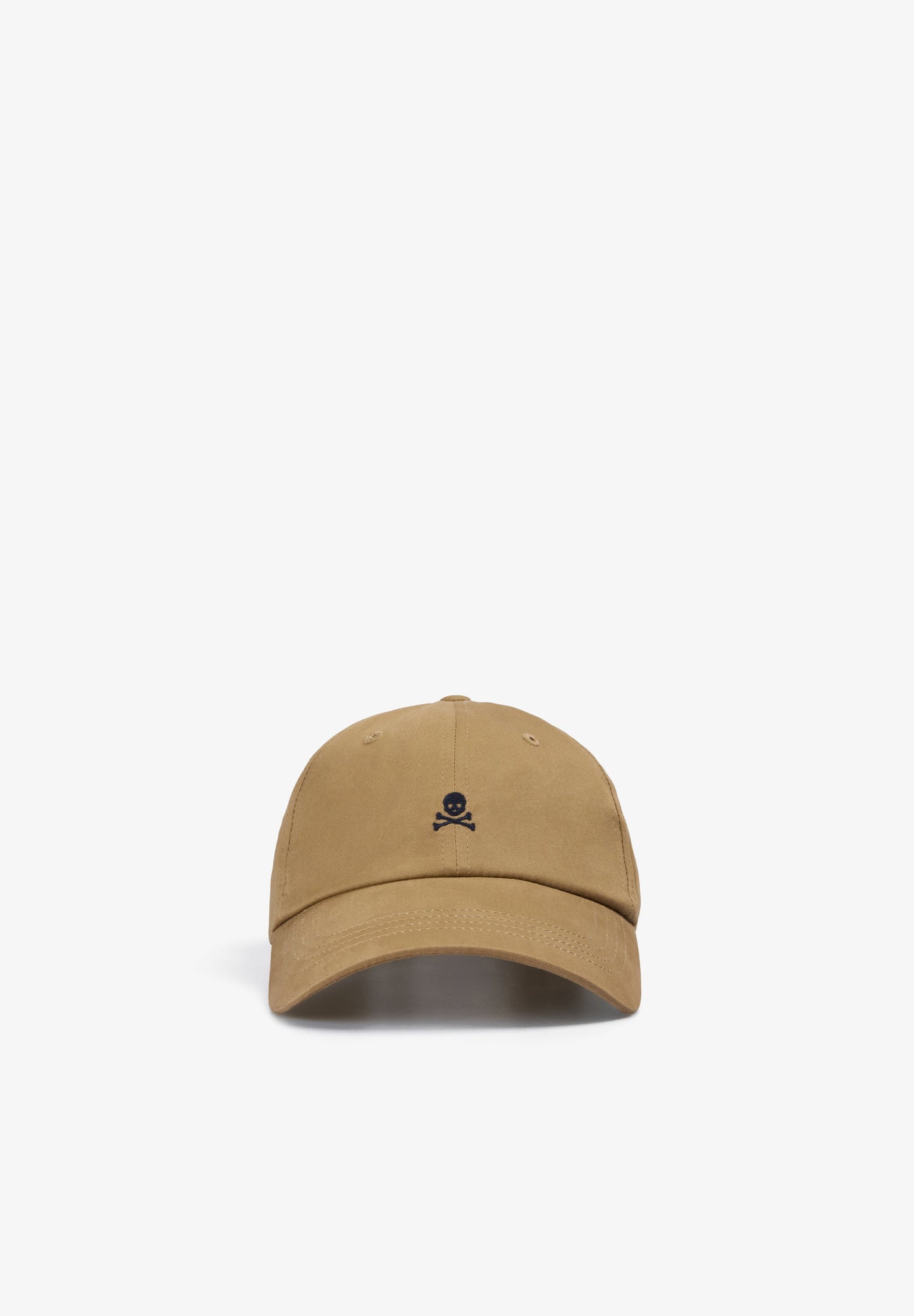 CAP WITH CONTRAST SKULL