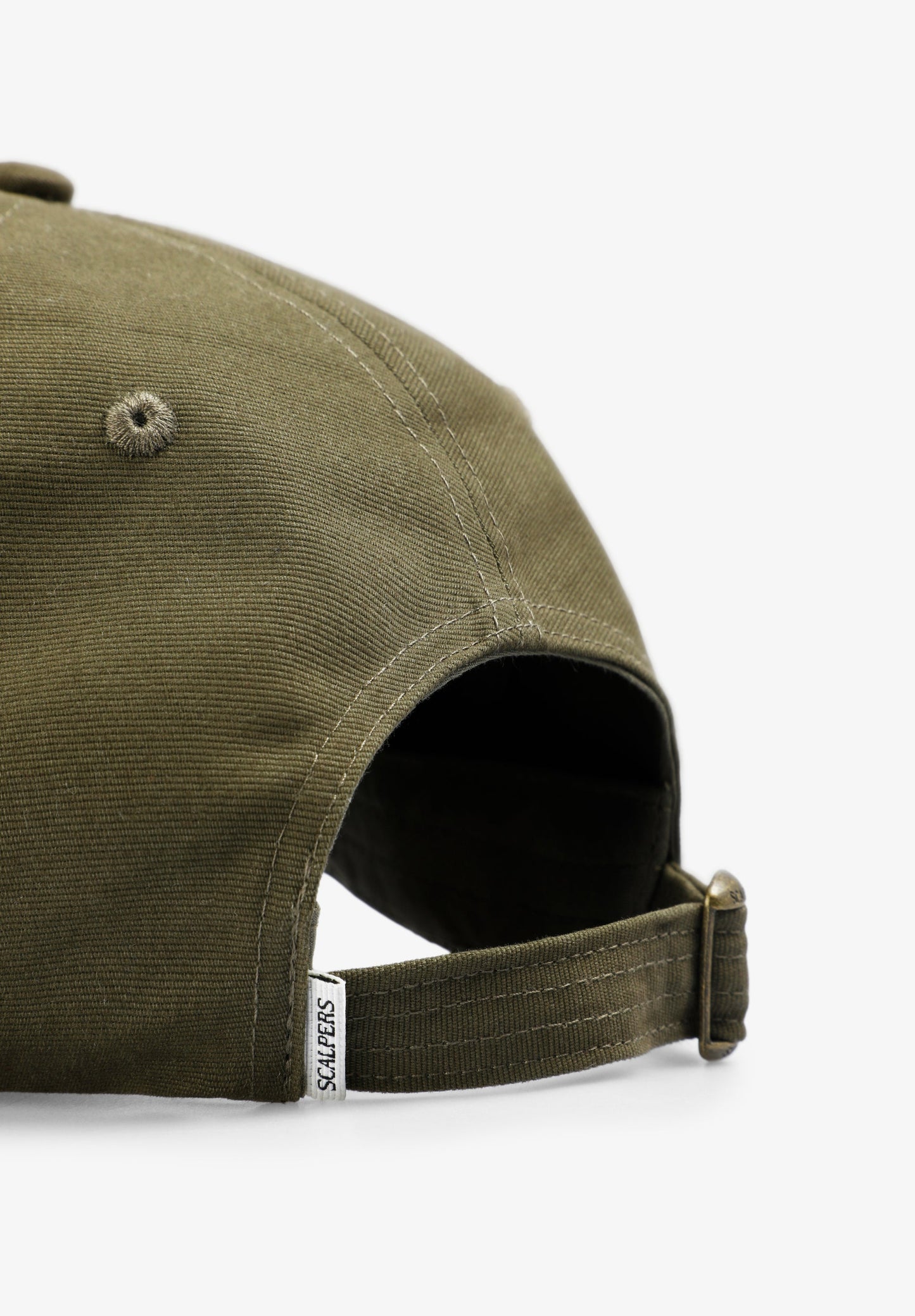 CORDUROY CAP WITH CONTRAST EMBROIDERY