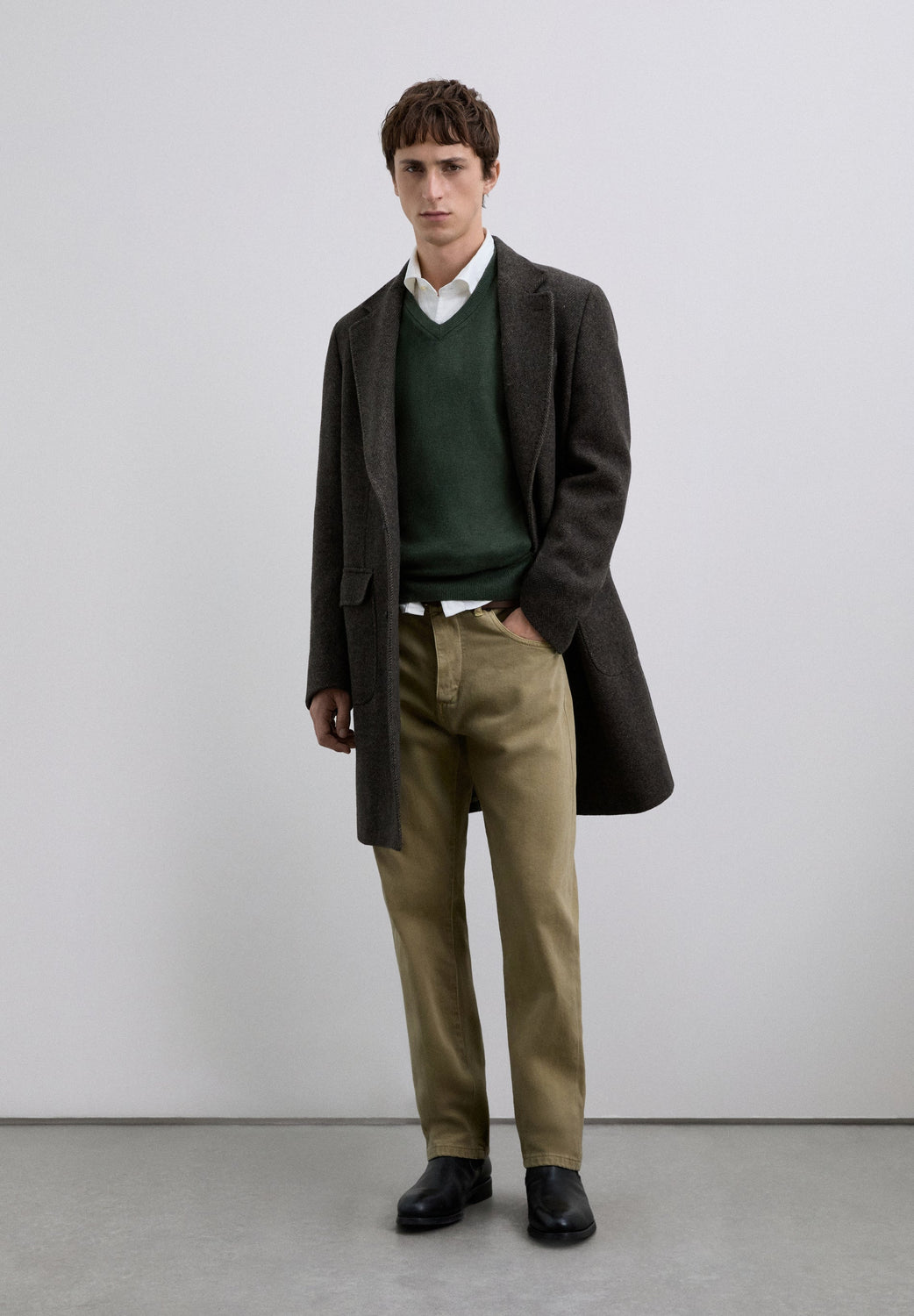 JERSEY CUELLO PICO CON CASHMERE - Scalpers