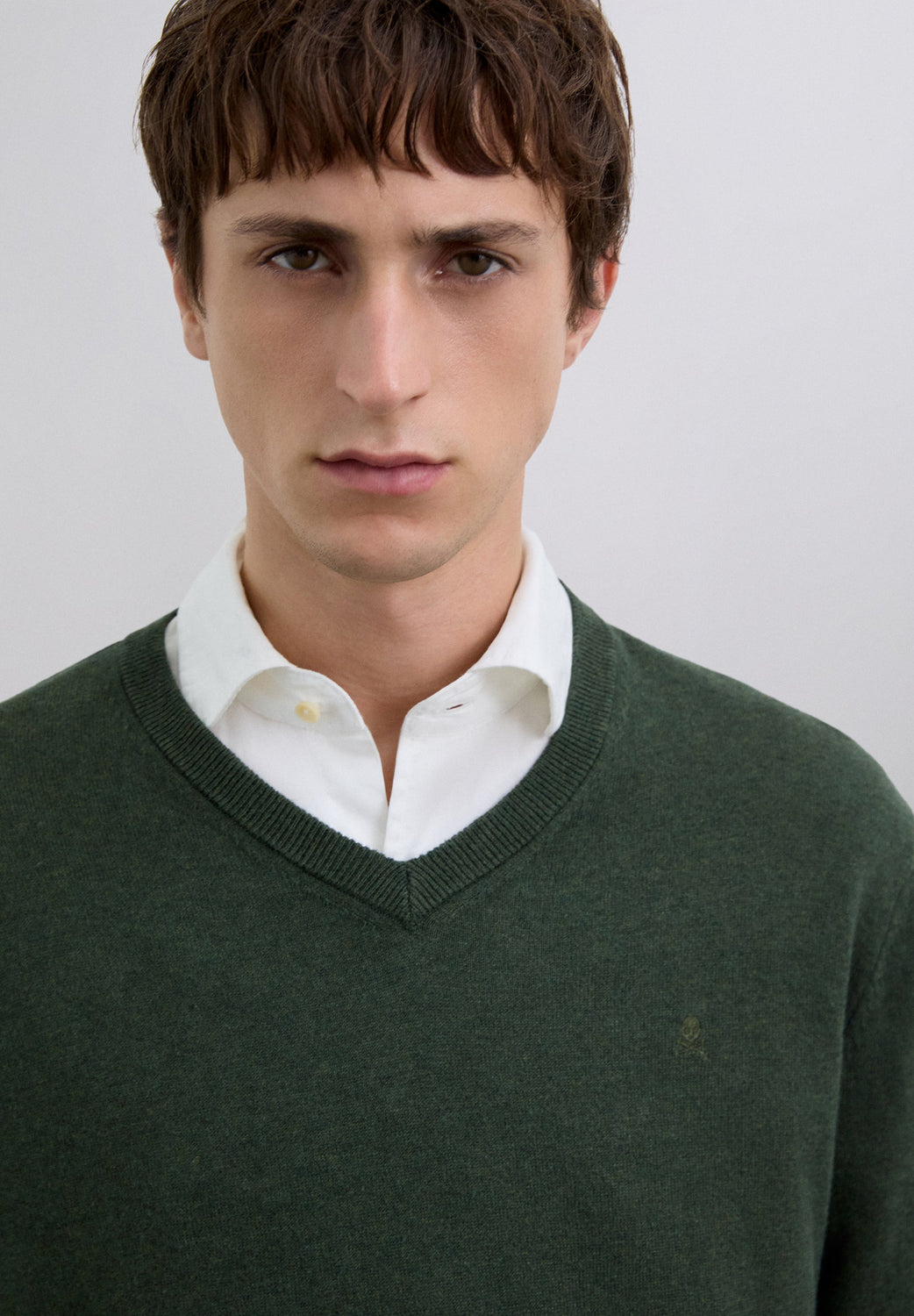 JERSEY CUELLO PICO CON CASHMERE - Scalpers