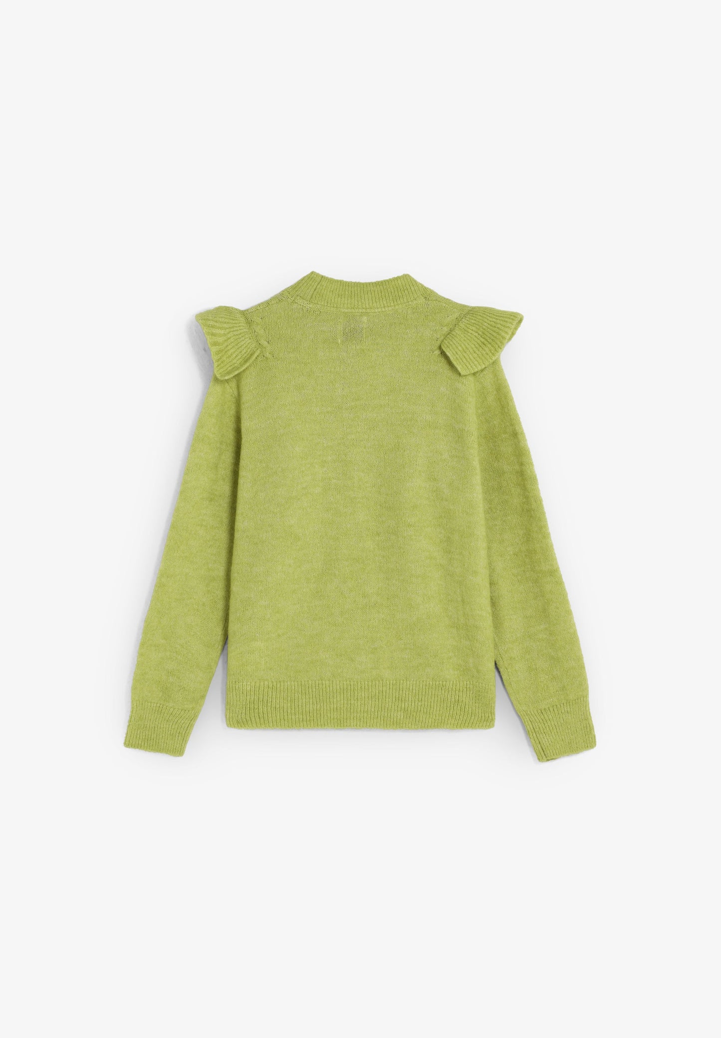 SWEATER WITH RUFFLES