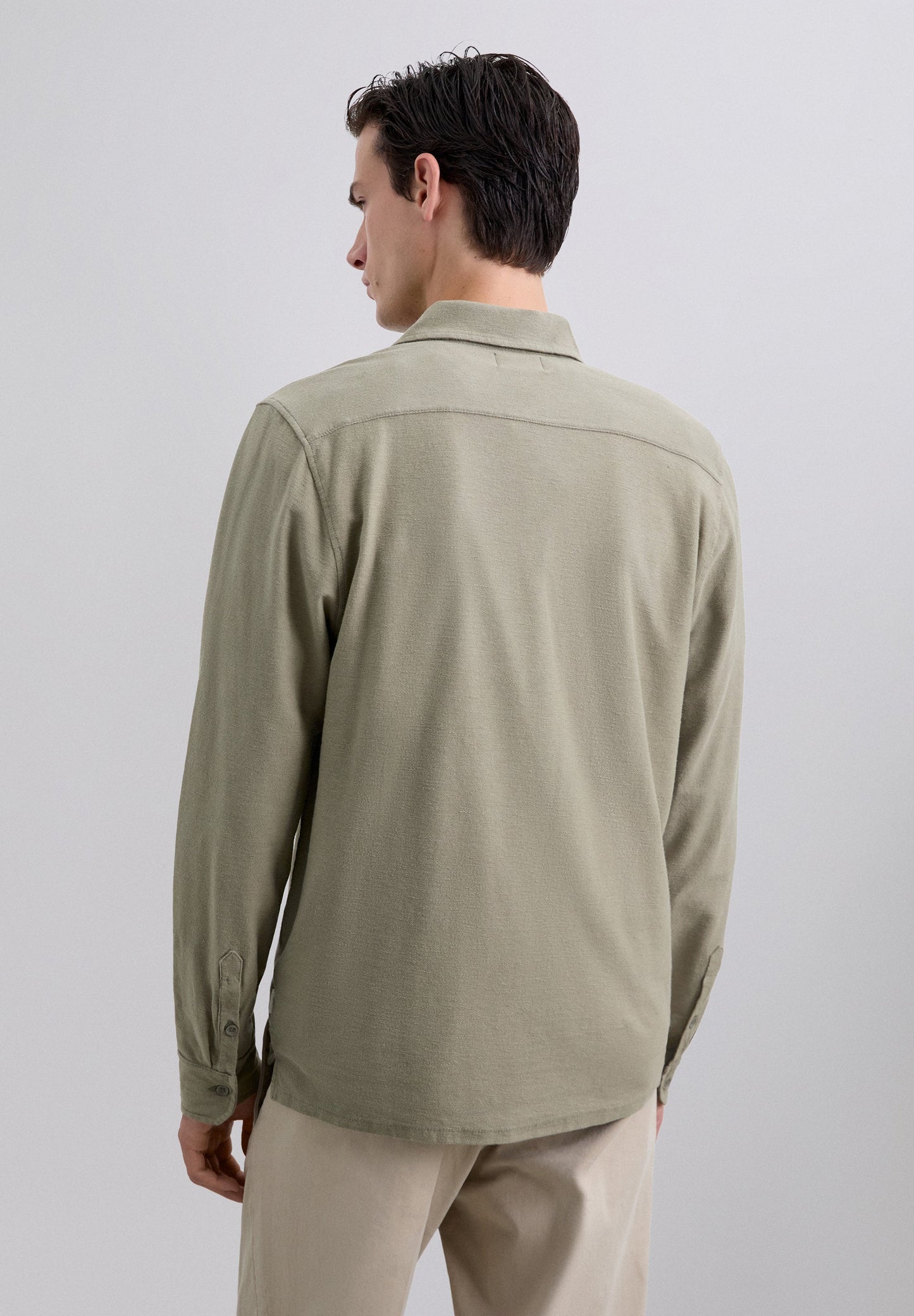 LONG SLEEVE POLO SHIRT