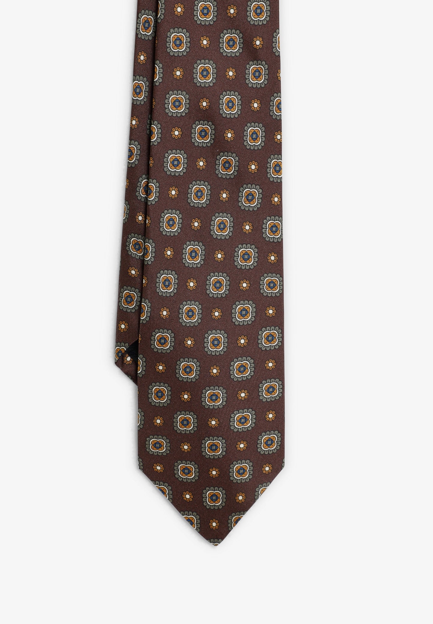 SILK FLORAL PRINT TIE