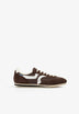 SUEDE COMBINATION RETRO SNEAKERS