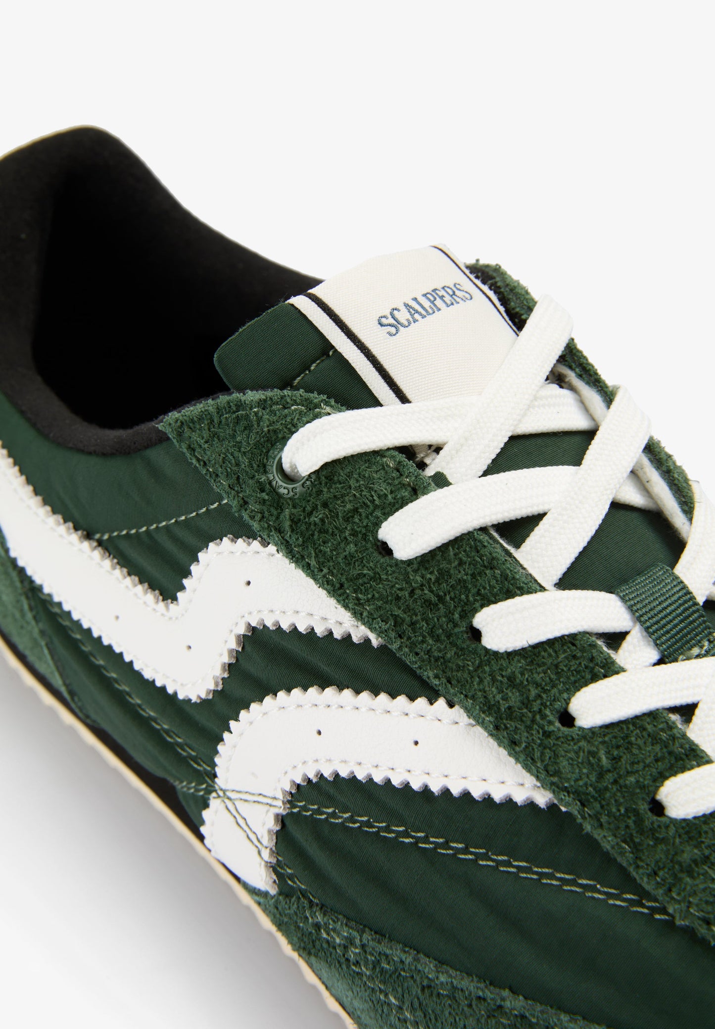 SUEDE COMBINATION RETRO SNEAKERS