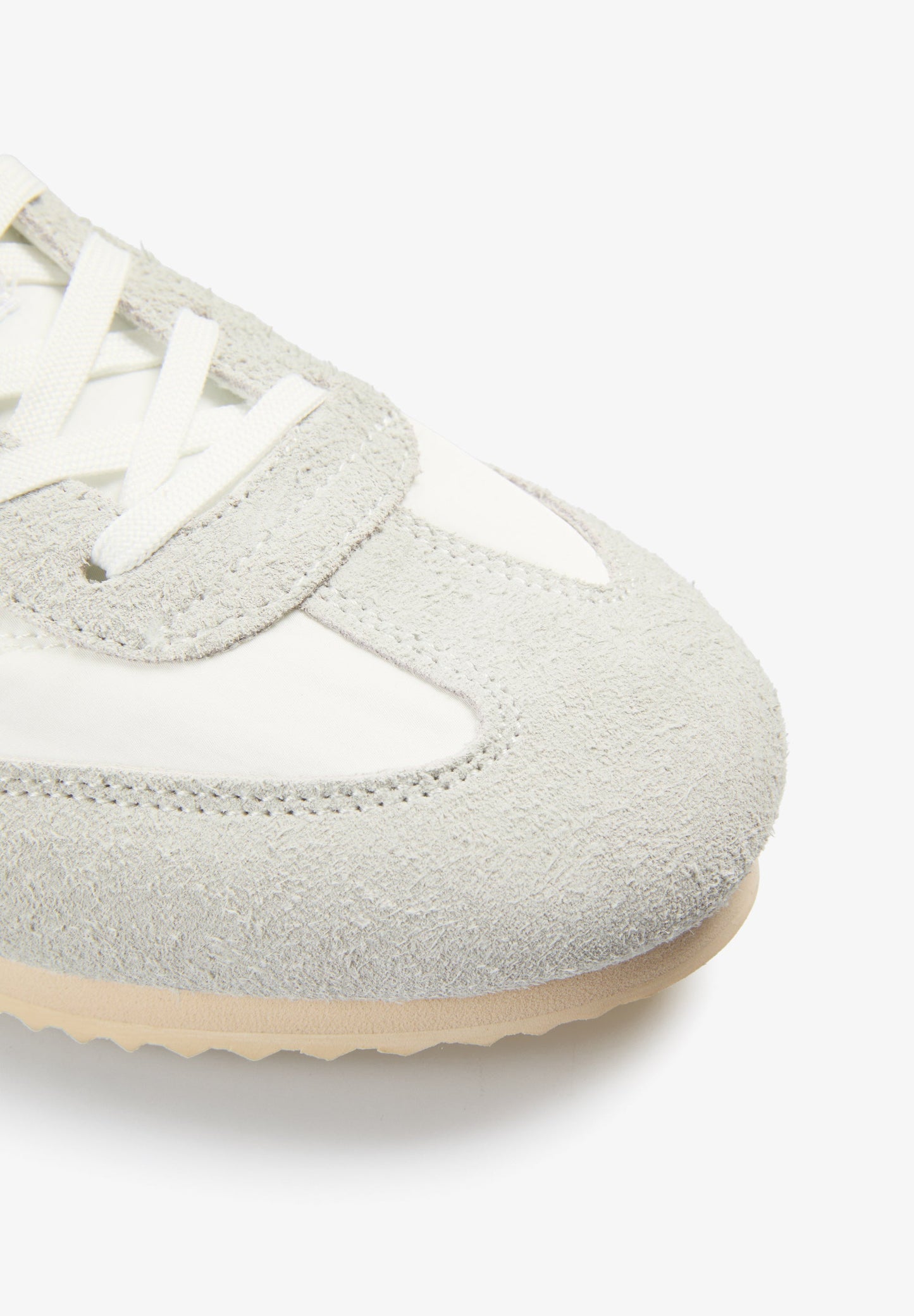 SUEDE COMBINATION RETRO SNEAKERS