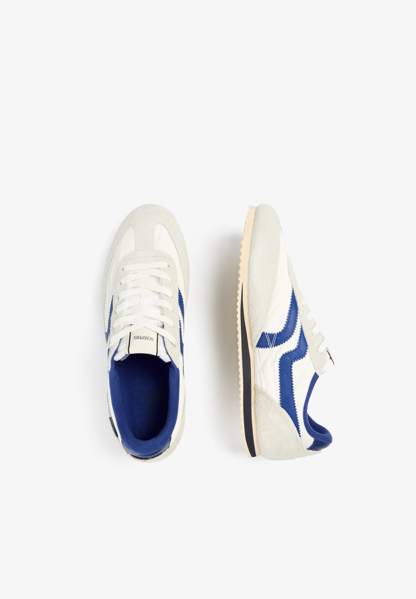 SUEDE COMBINATION RETRO SNEAKERS