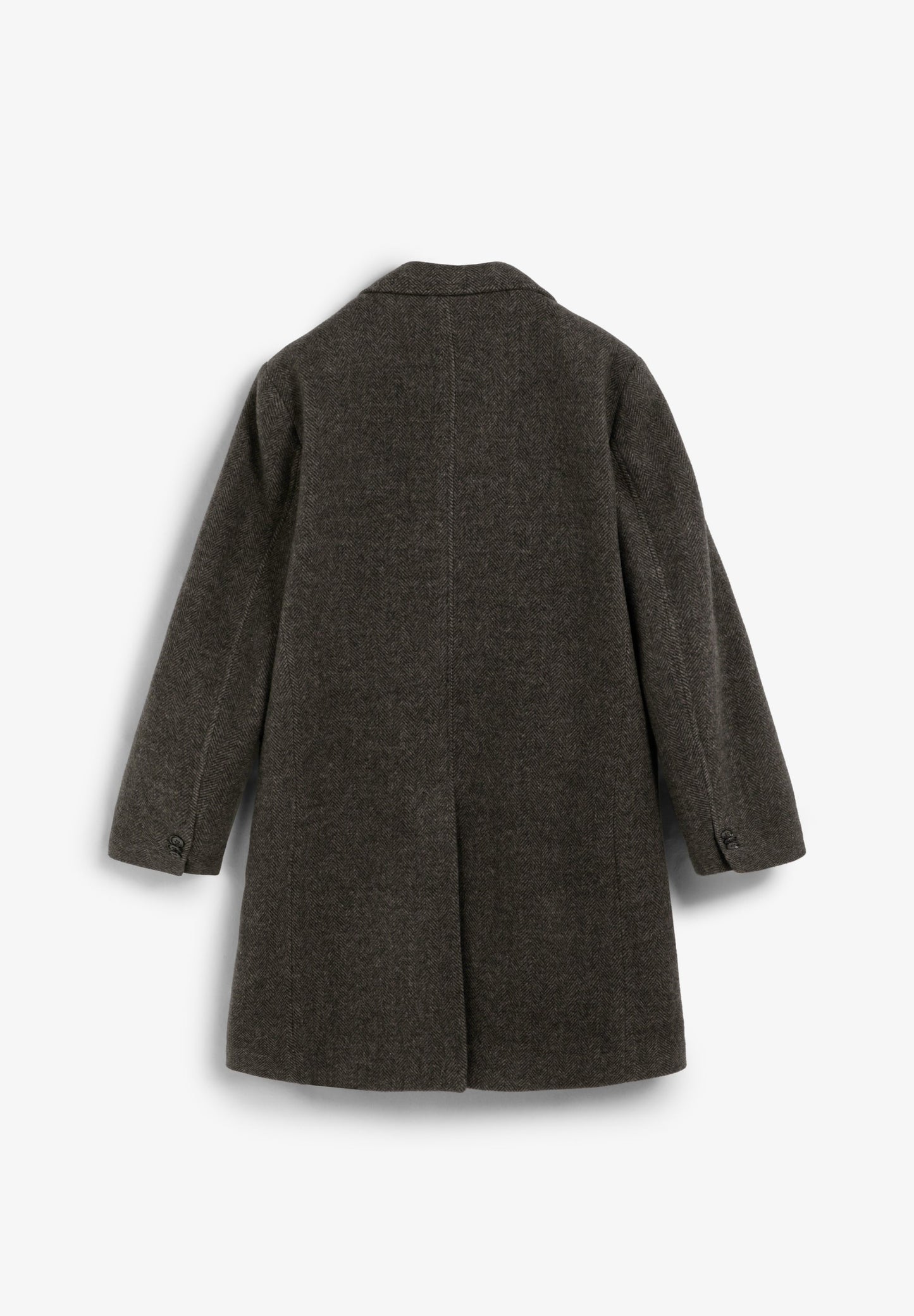 WOLLEN JAS MET VISGRAATMOTIEF