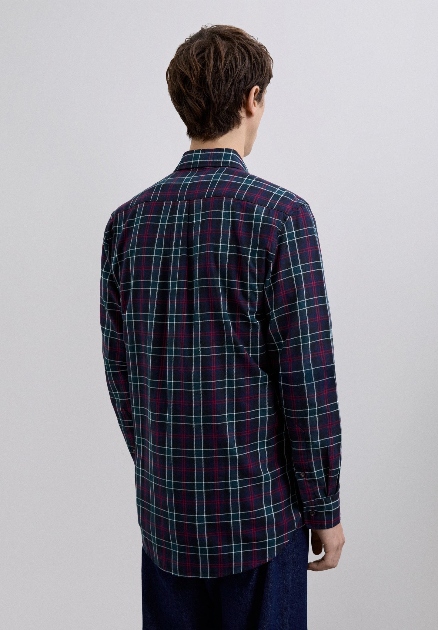 CHECKED COTTON SHIRT