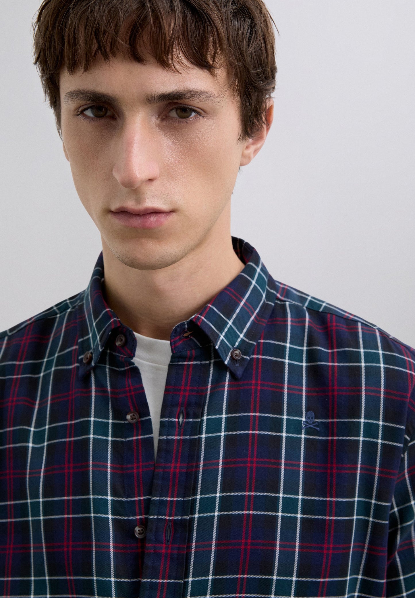 CHECKED COTTON SHIRT