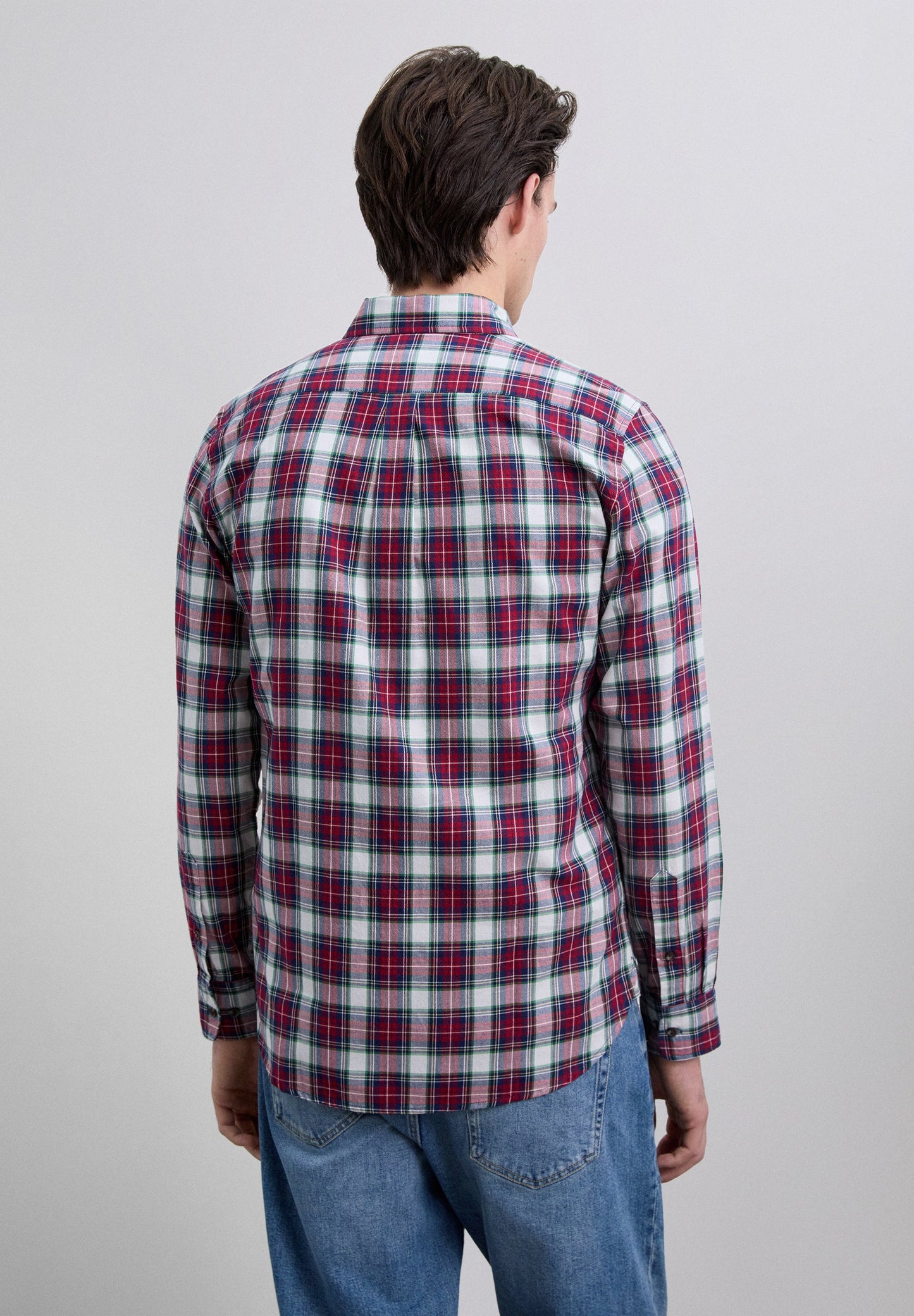 CHECKED COTTON SHIRT
