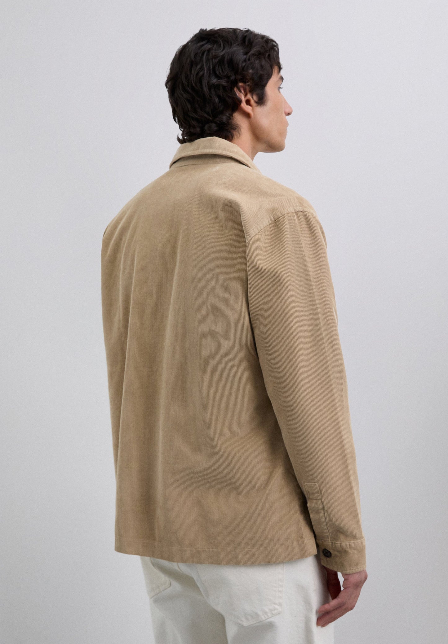 CORDUROY OVERSHIRT WITH POCKETS