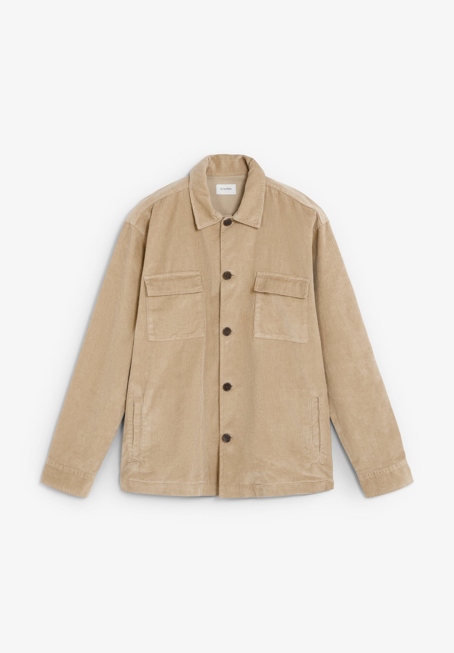 CORDUROY OVERSHIRT WITH POCKETS