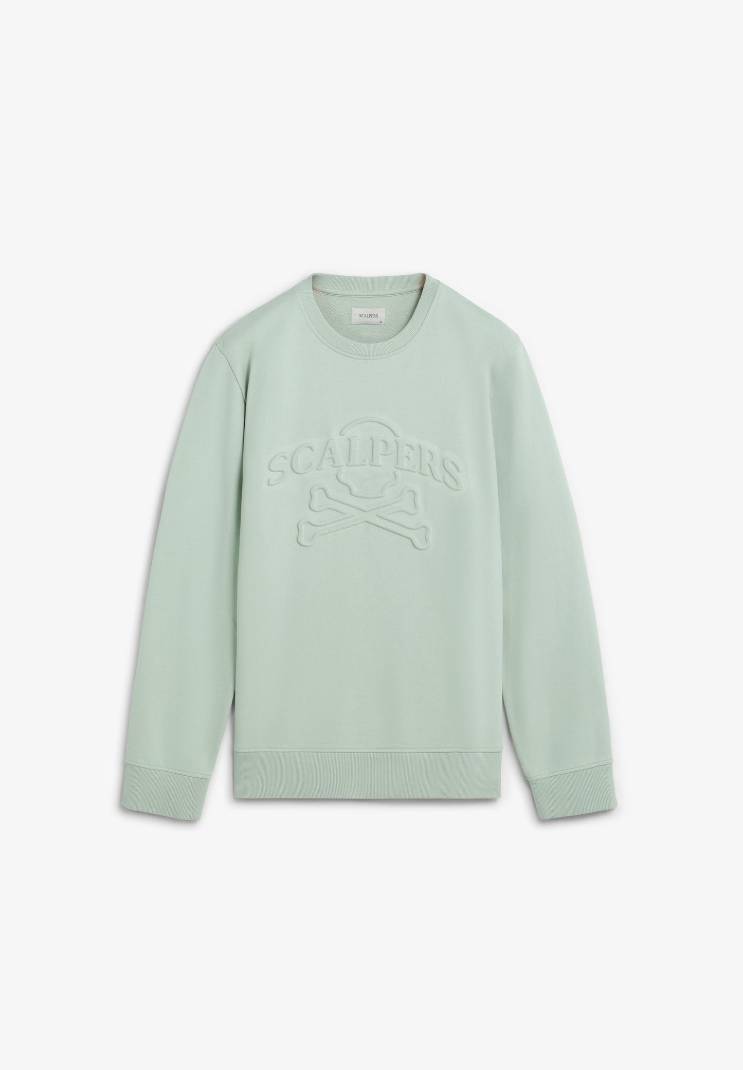 SWEATSHIRT WITH RAISED LOGO