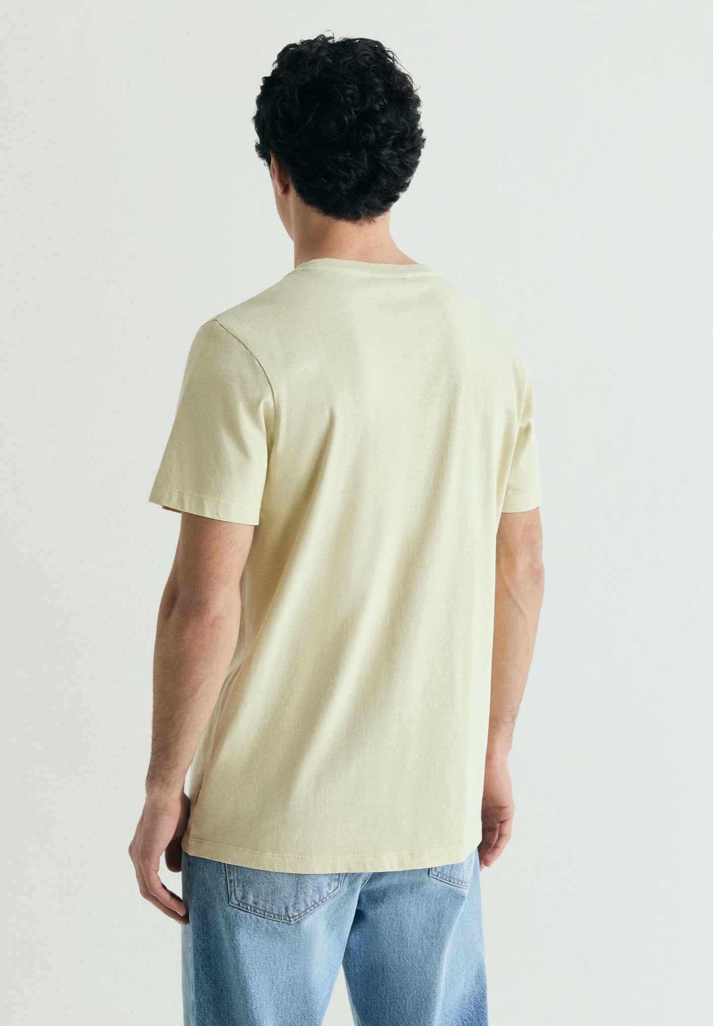 EMBROIDERED WASHED EFFECT T-SHIRT