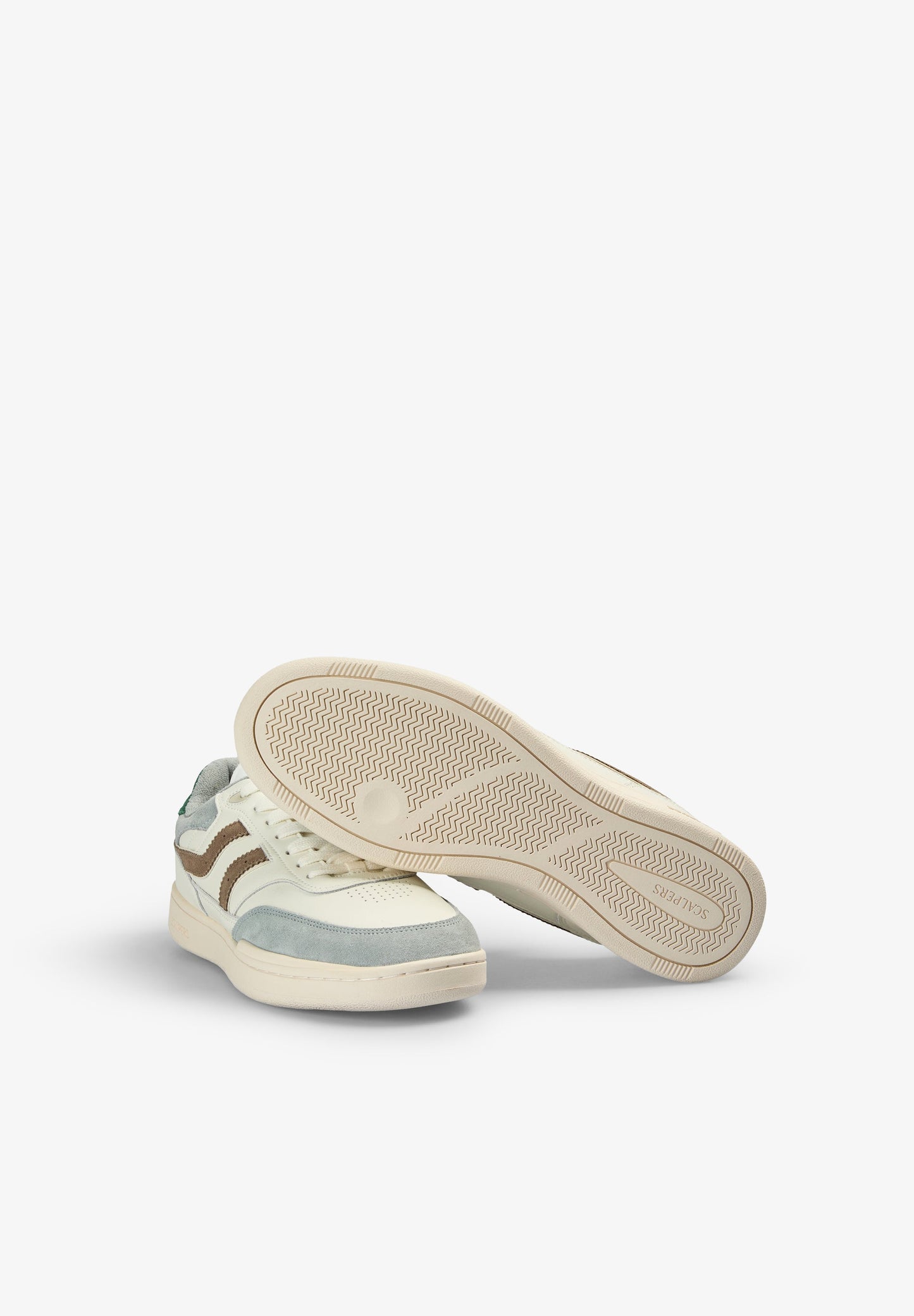 CONTRAST SUEDE SNEAKERS