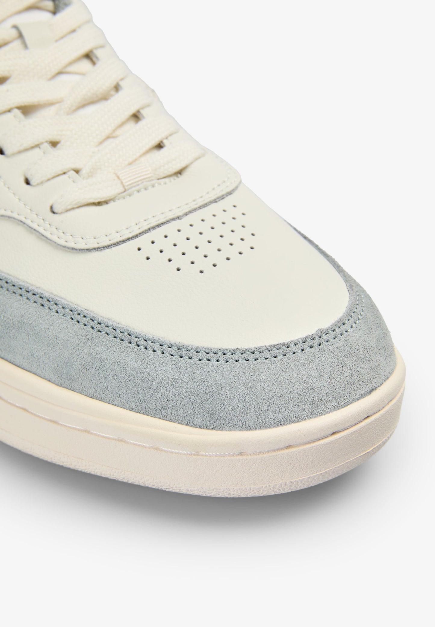 CONTRAST SUEDE SNEAKERS