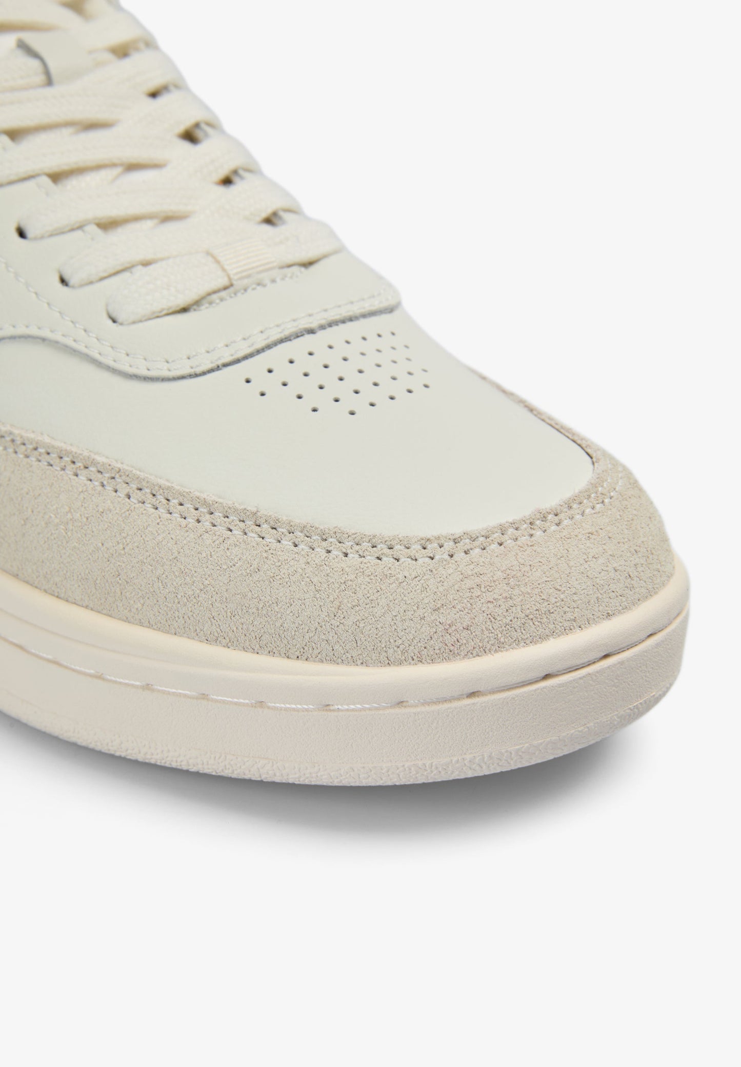 CONTRAST SUEDE SNEAKERS