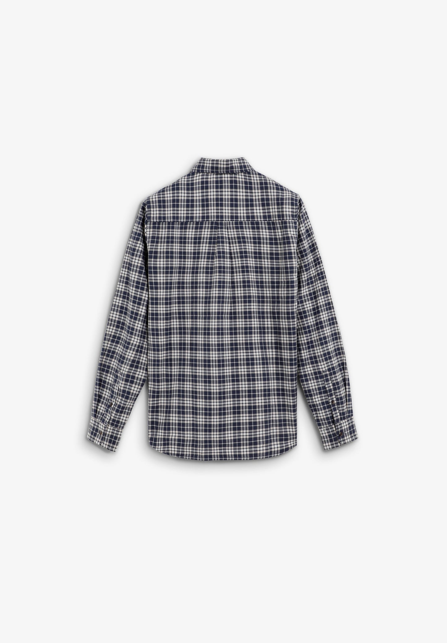 CHECK FLEECE SHIRT WITH SKULL