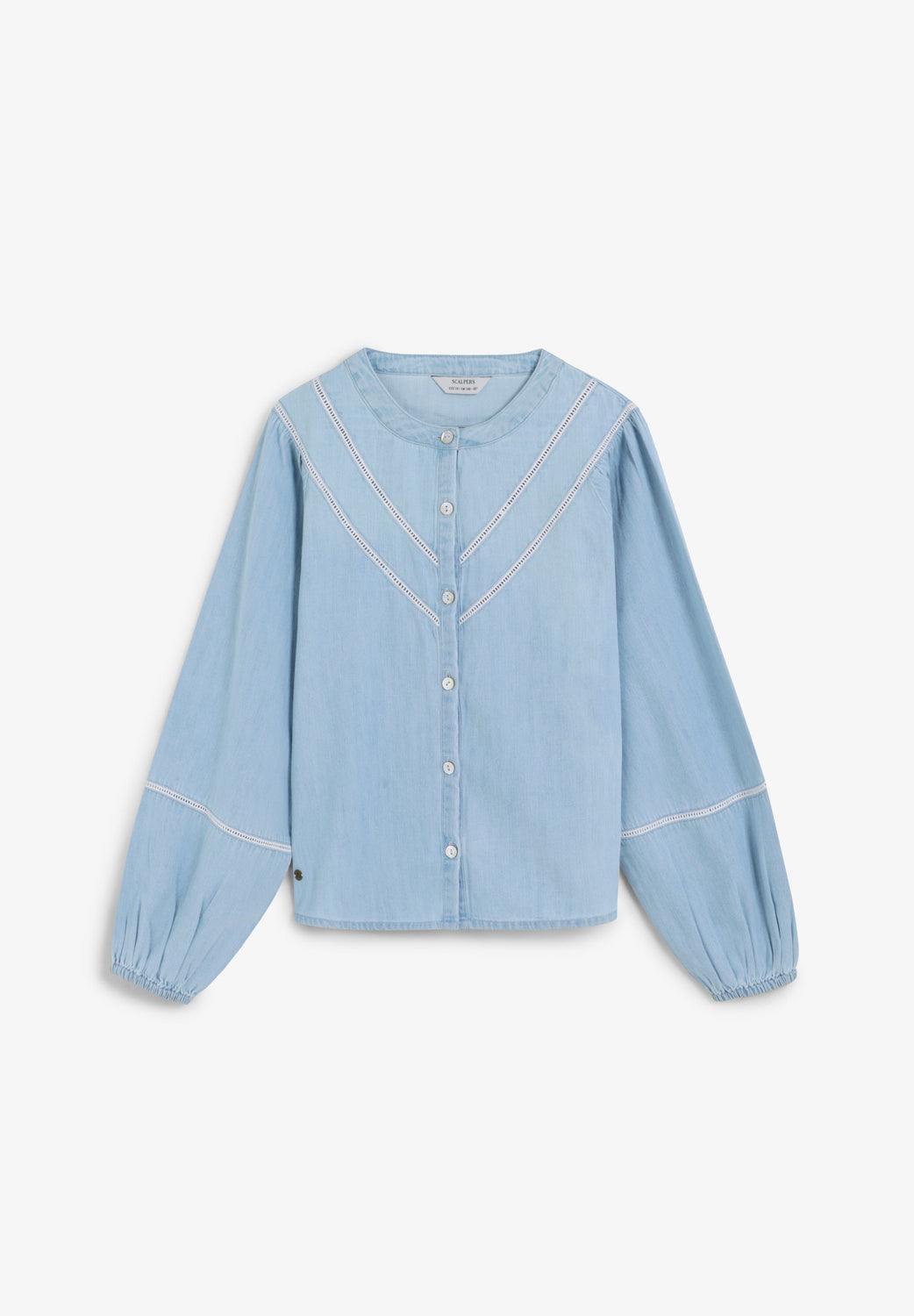 CAMISA MANGA ABULLONADA - Scalpers