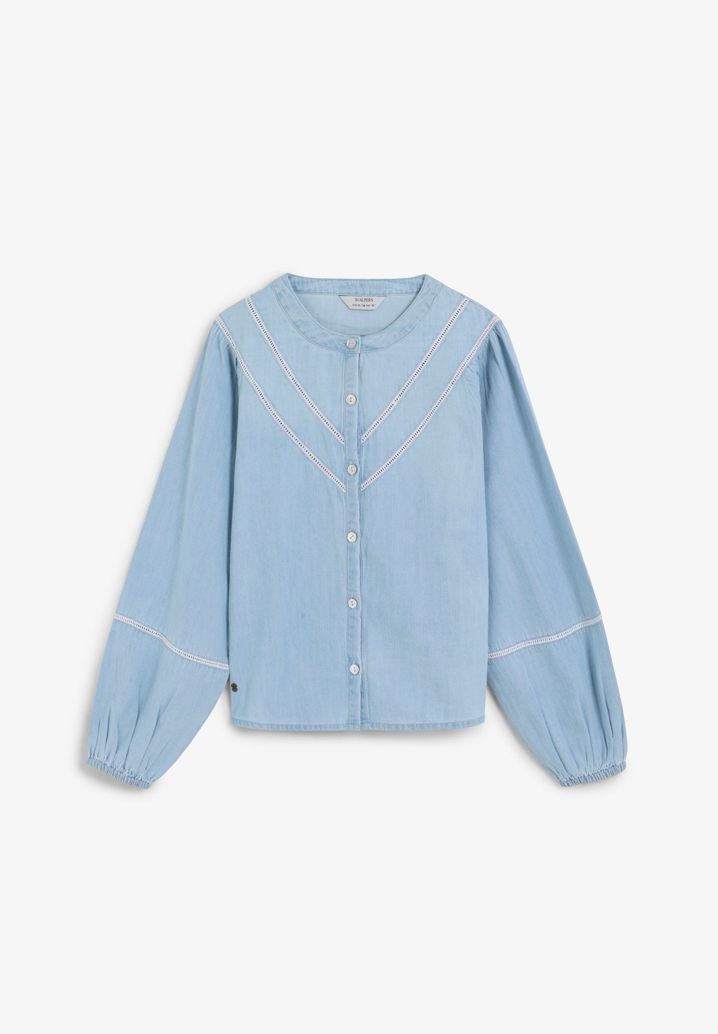 CAMISA MANGA ABULLONADA - Scalpers