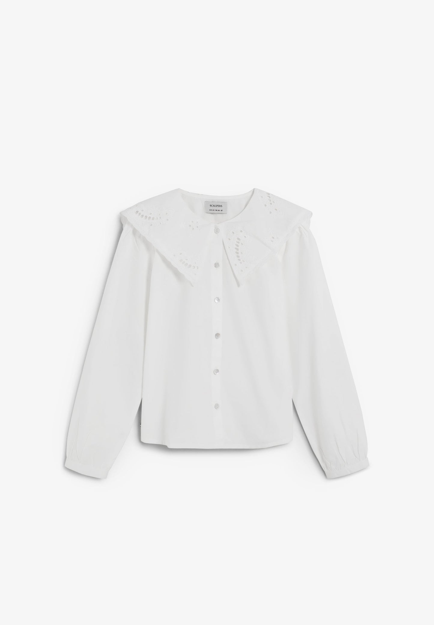 EMBROIDERED COLLAR SHIRT