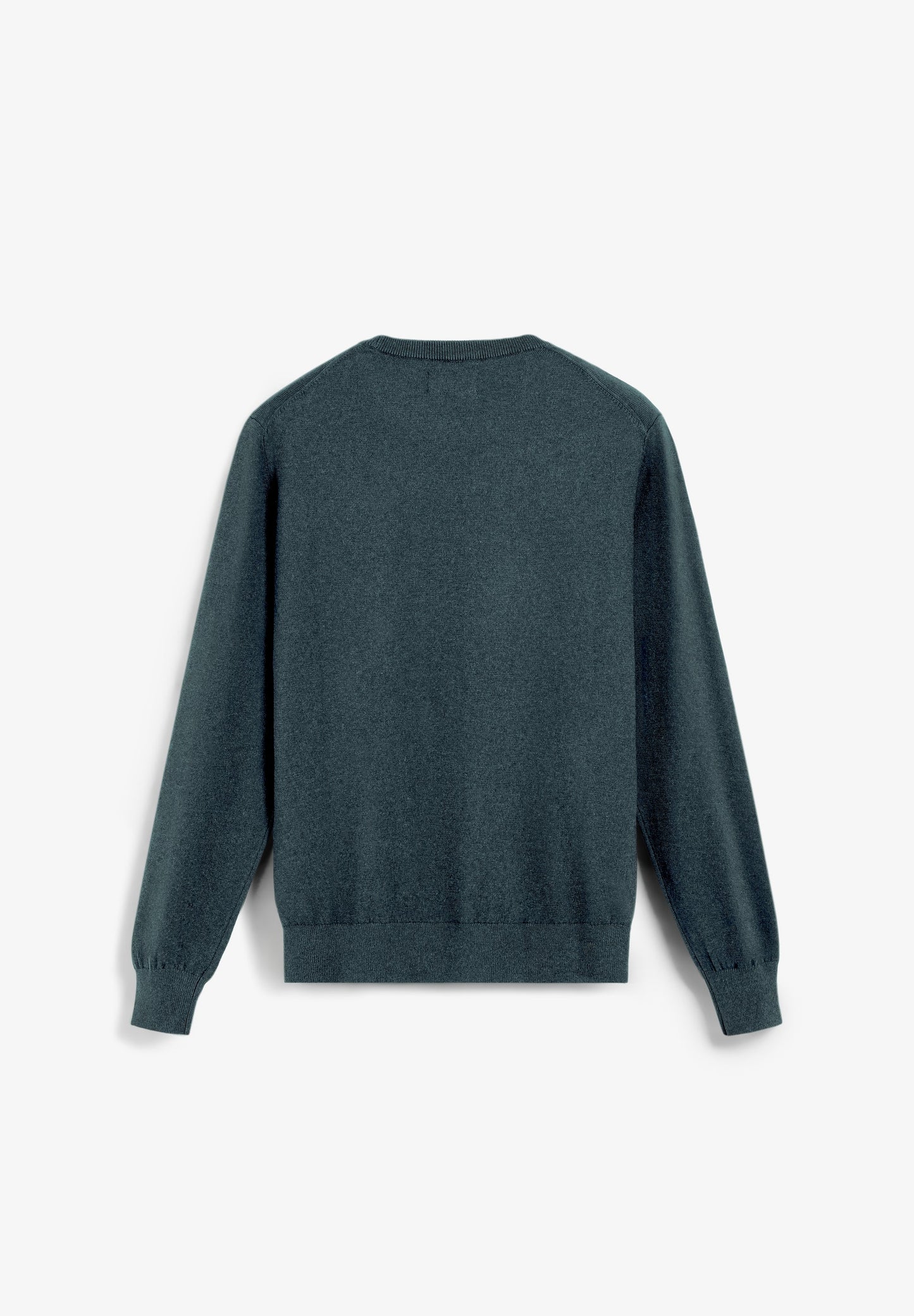 COTTON KNIT LONG SLEEVE SWEATER