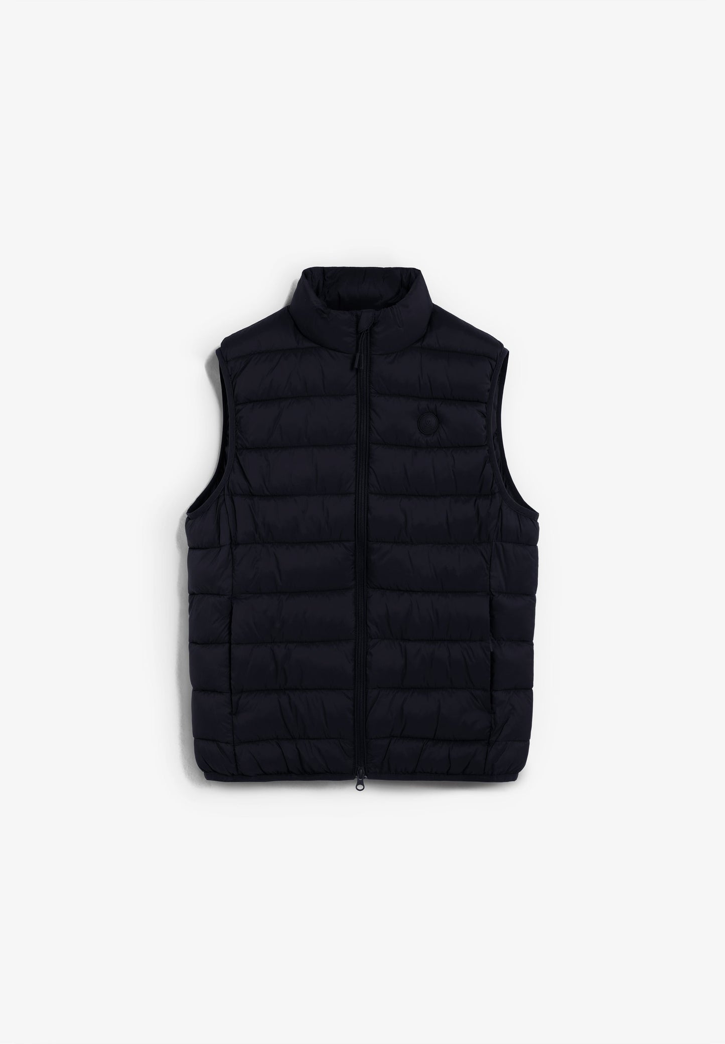 PUFFER GILET WITH SKULL