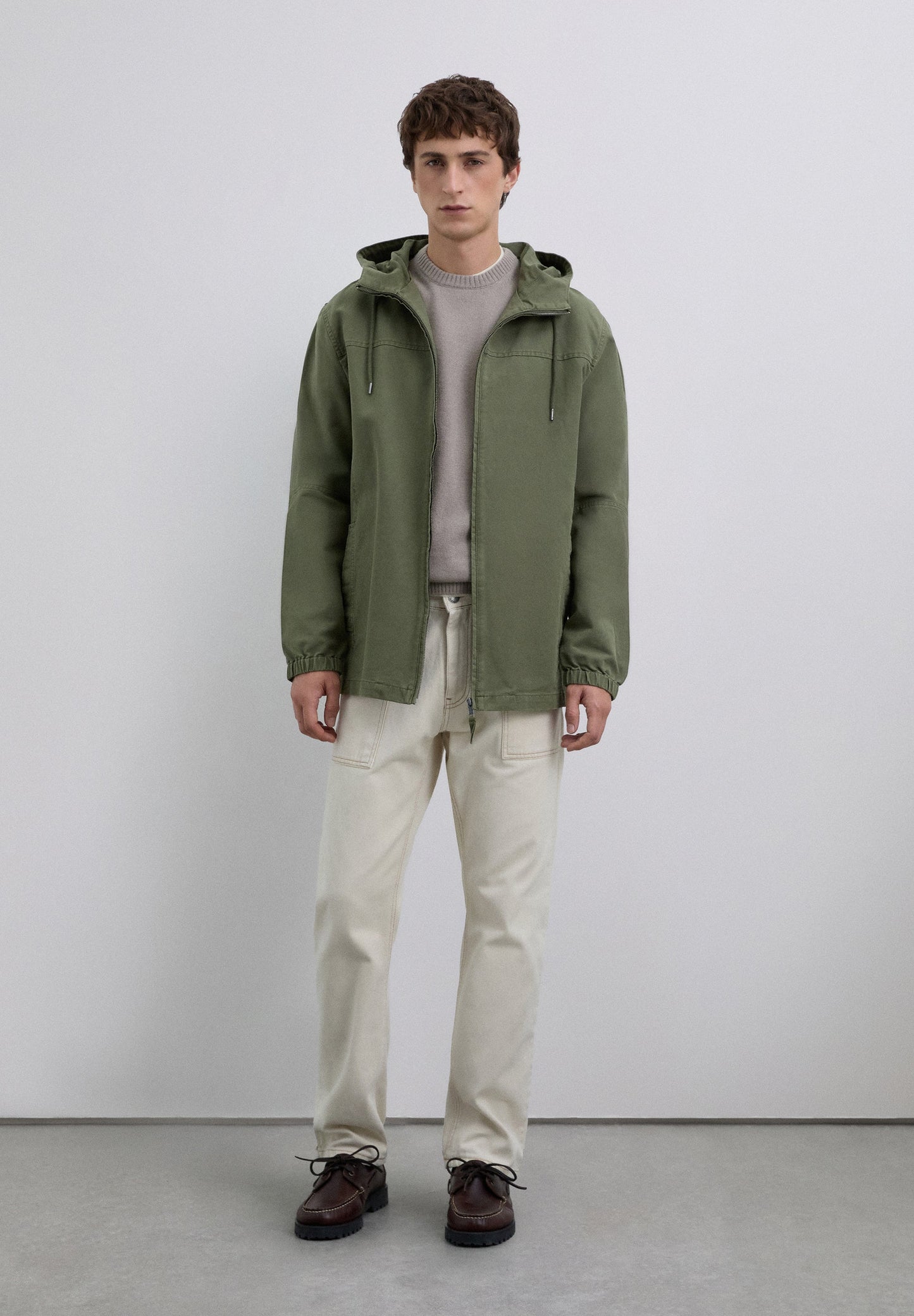 CAZADORA CAPUCHA ALGODÓN - Scalpers