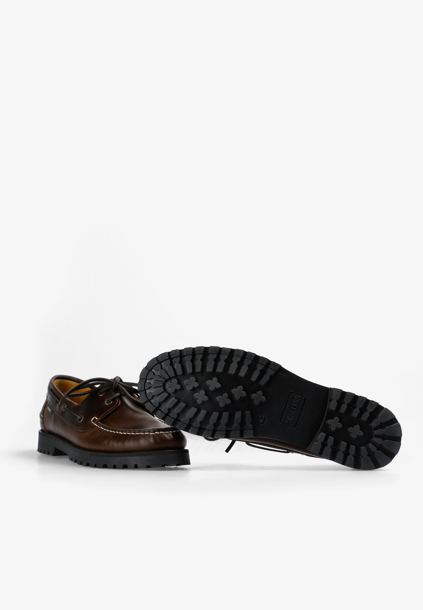 DECK SHOES WITH TRACK SOLE