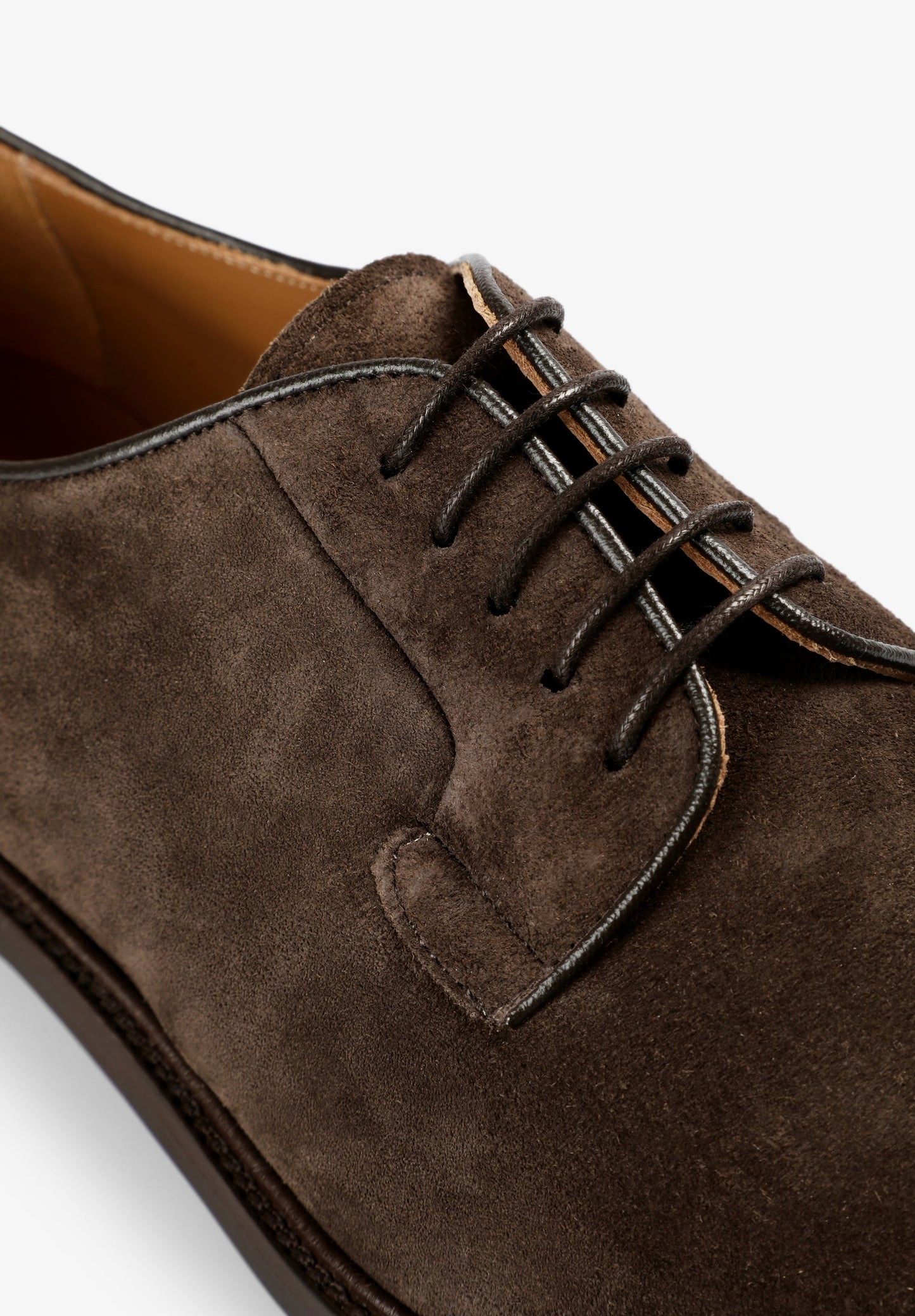 SUEDE DERBY SHOES