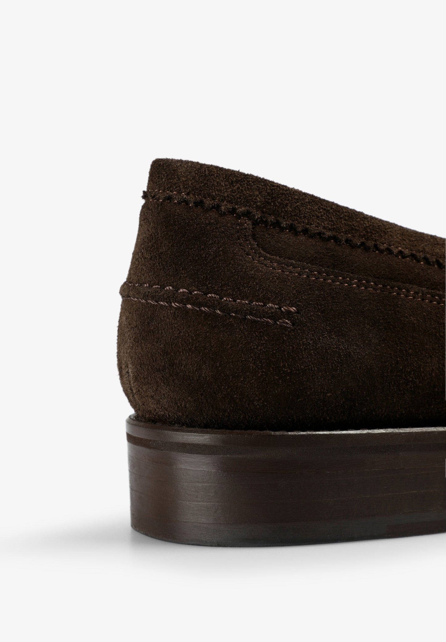 SUEDE PENNY LOAFERS