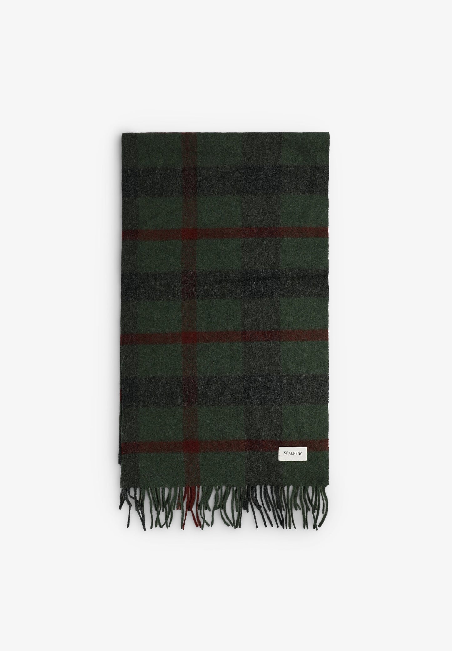 TARTAN WOOL SCARF