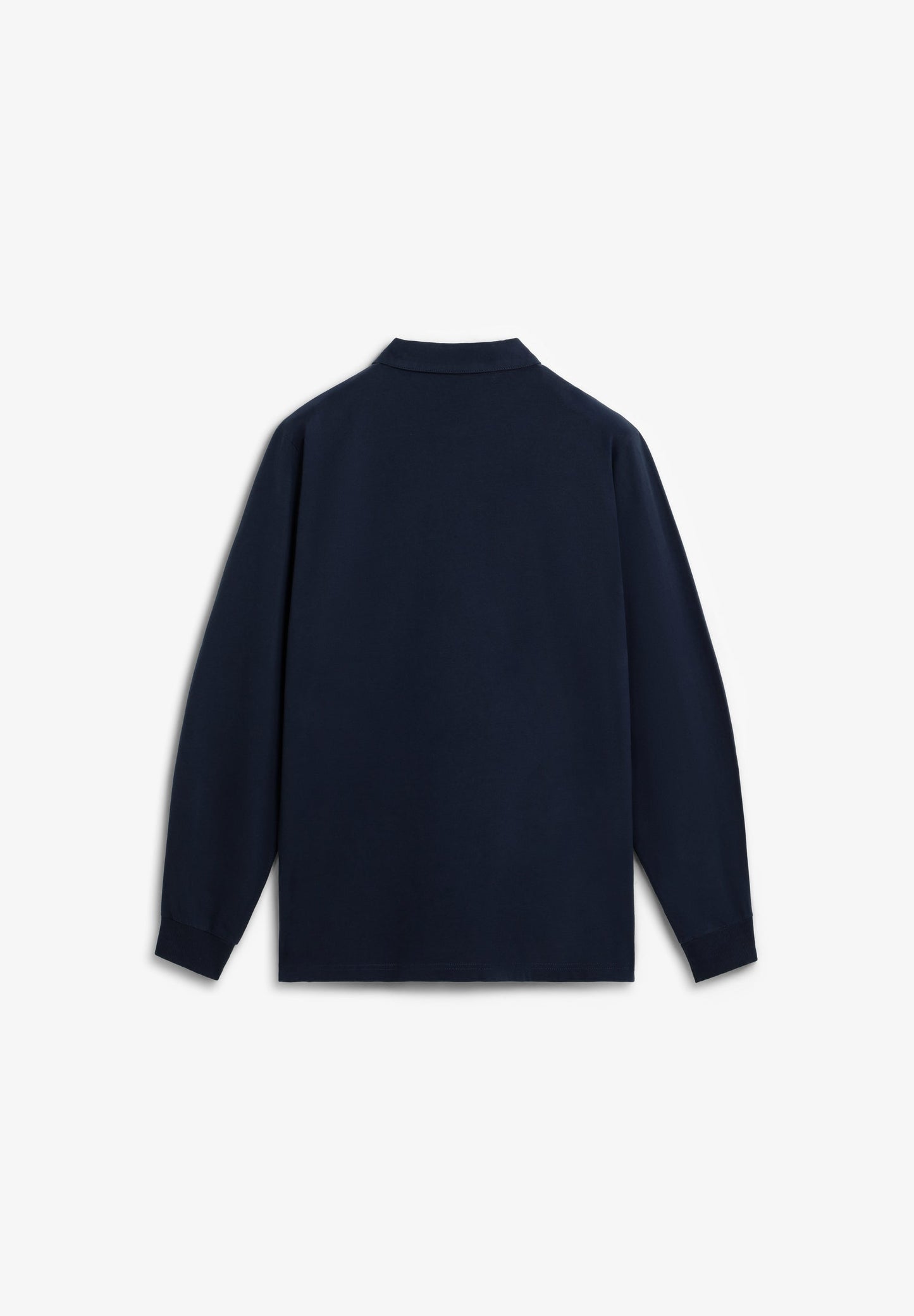 LONG SLEEVE COTTON POLO SHIRT