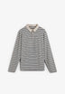RELAXED PRINTED KNIT POLO SHIRT