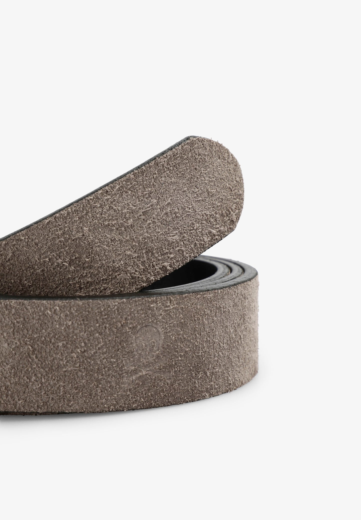 LEATHER BELT WITH SKULL