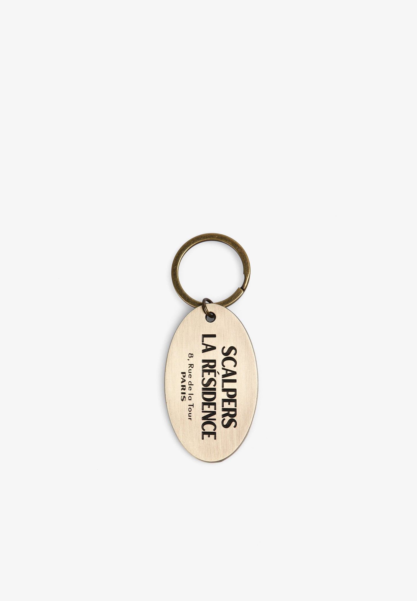 LA RESIDENCE METAL KEYCHAIN