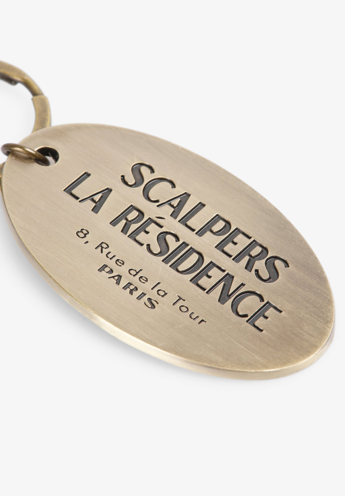 LA RESIDENCE METAL KEYCHAIN