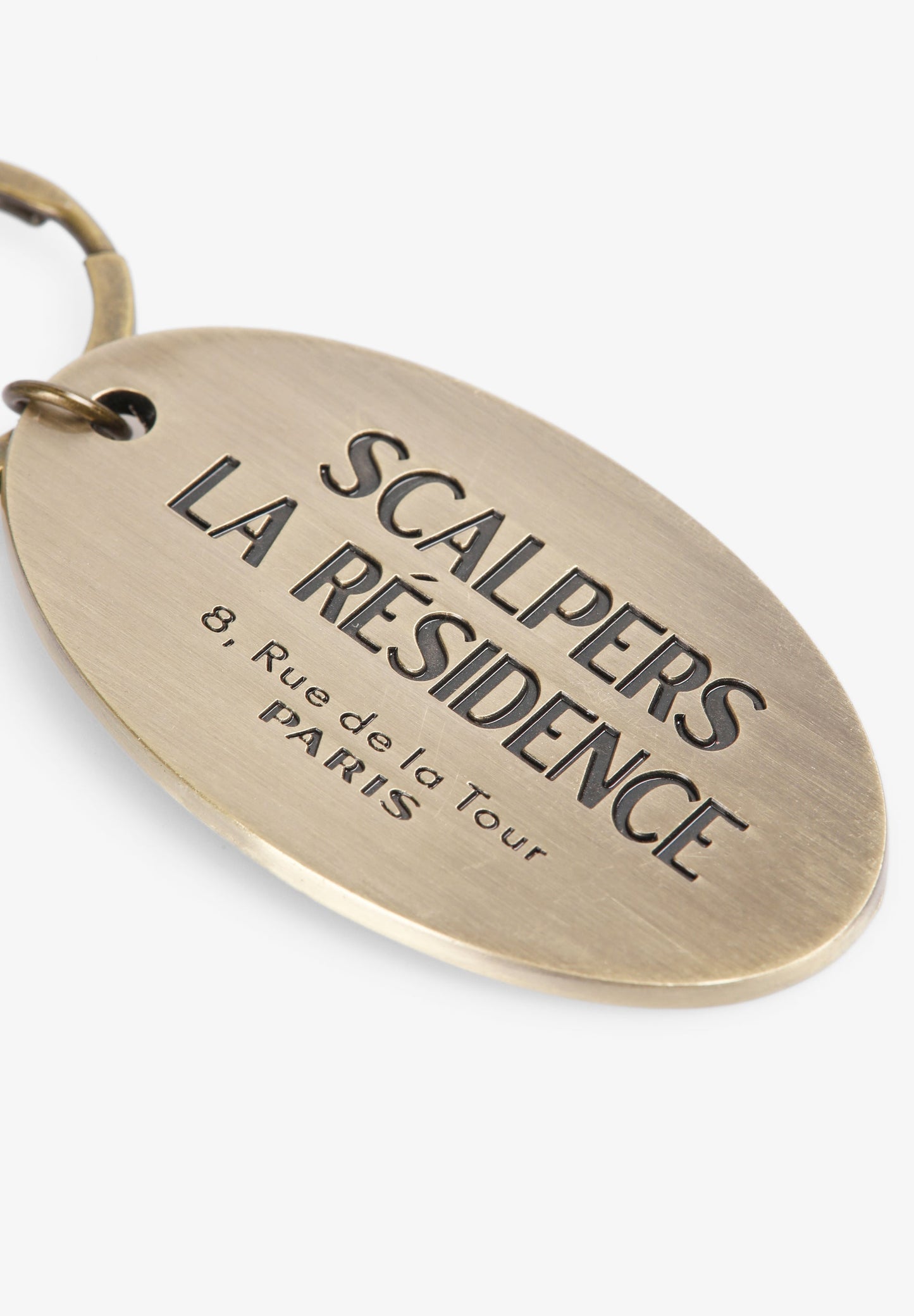 SCRESIDENCE METAL KEYCHAIN