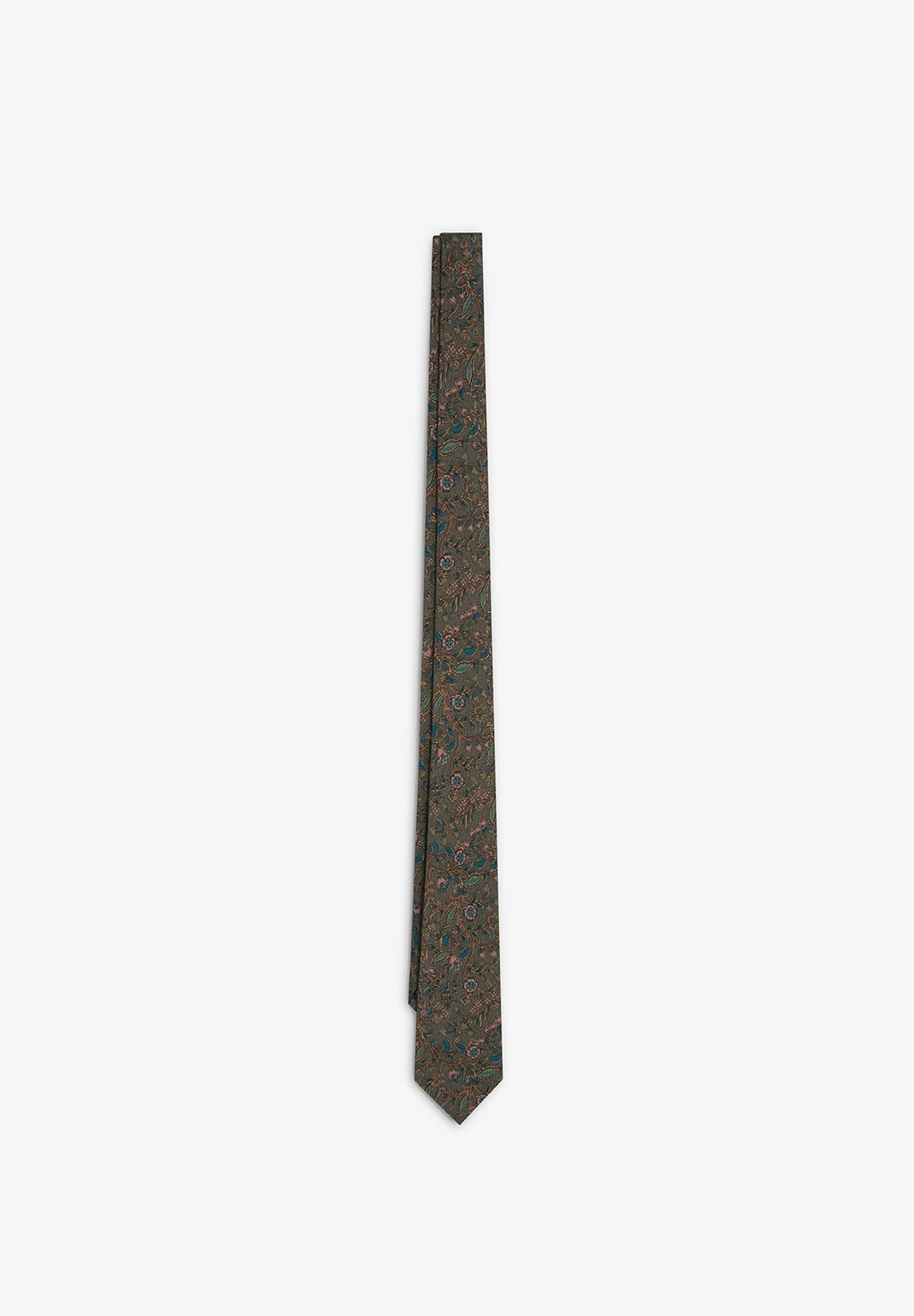 WOOL PAISLEY PRINT TIE