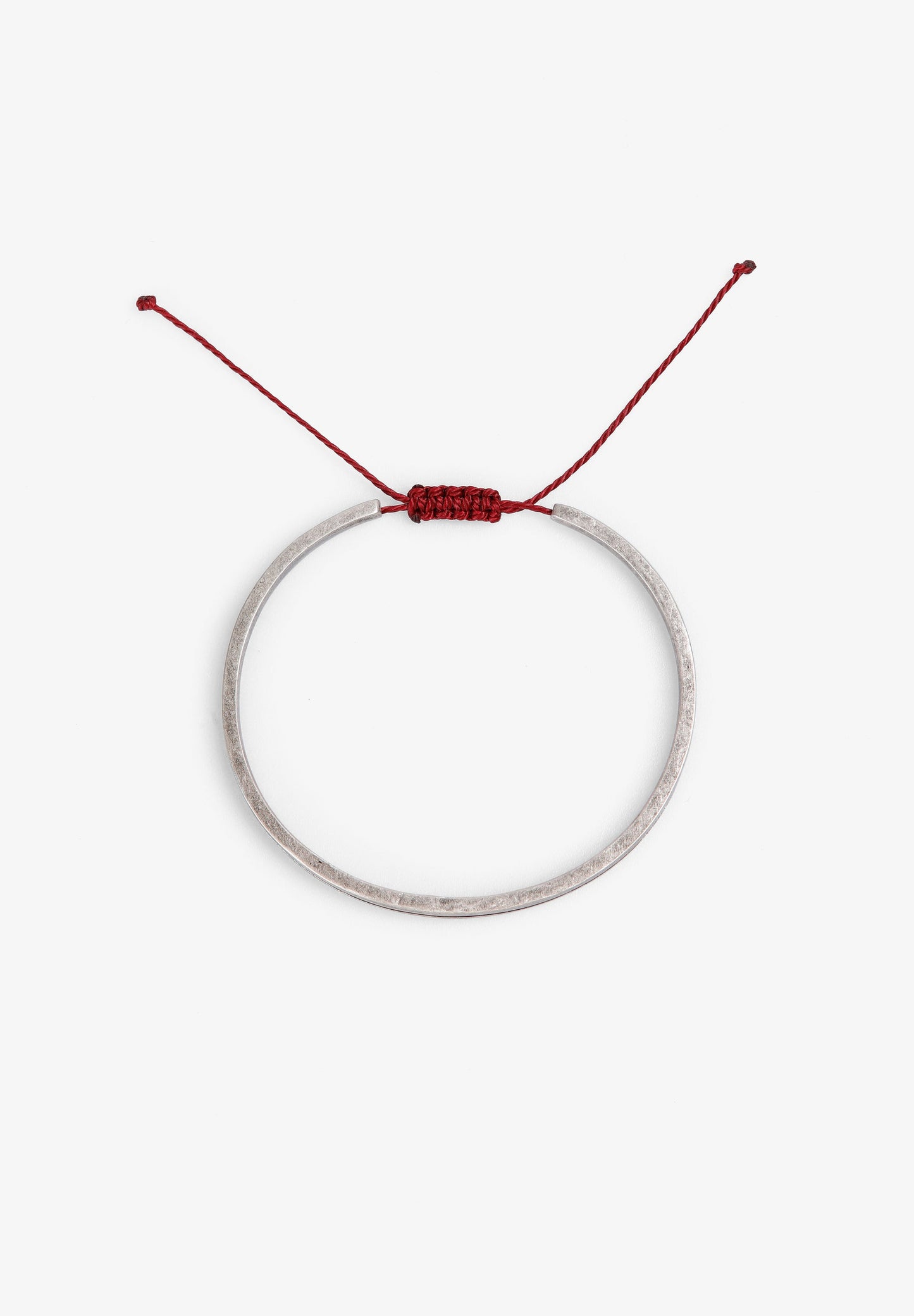 SILVER EFFECT ADJUSTABLE BRACELET