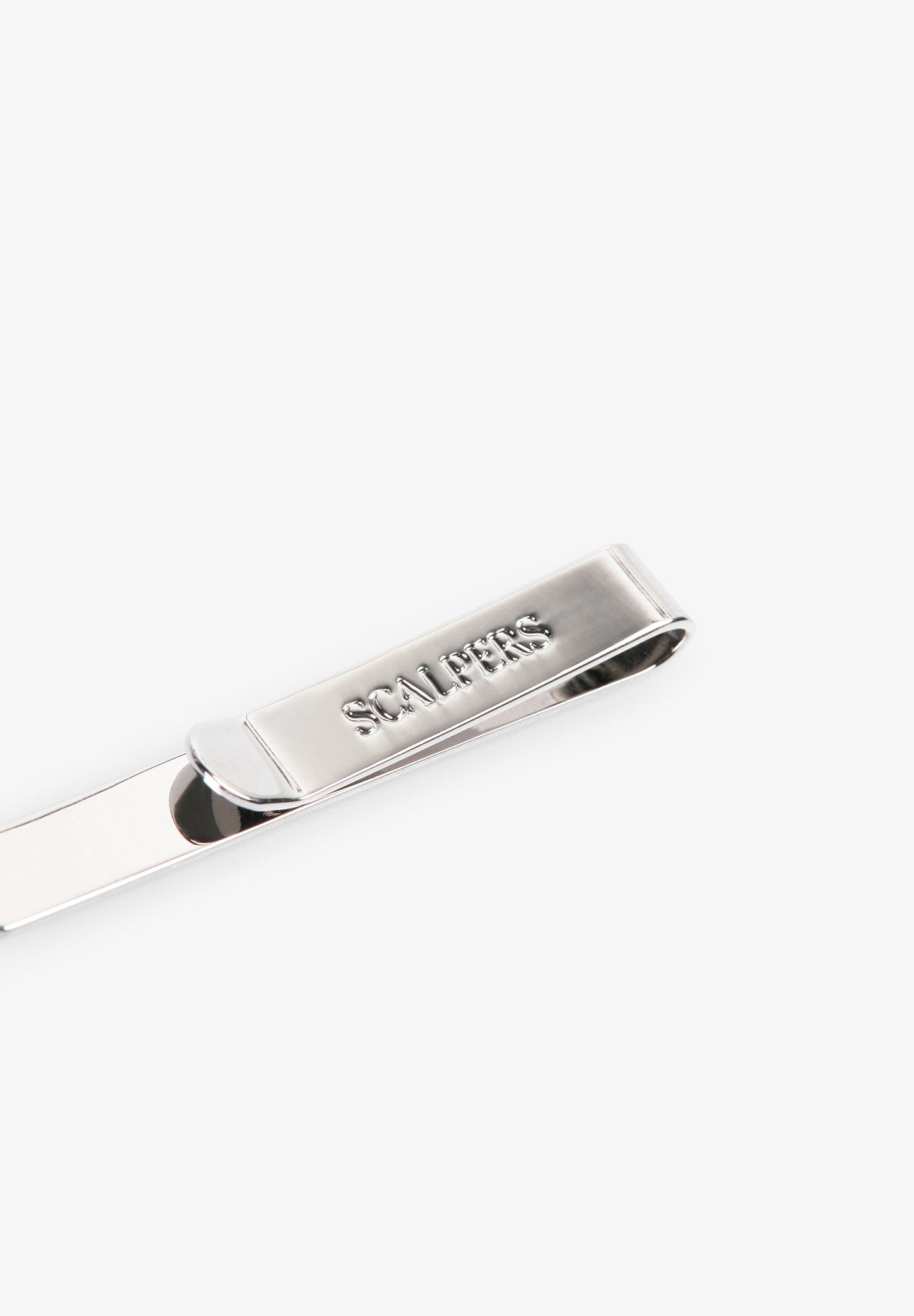 ENGRAVED METAL TIE CLIP