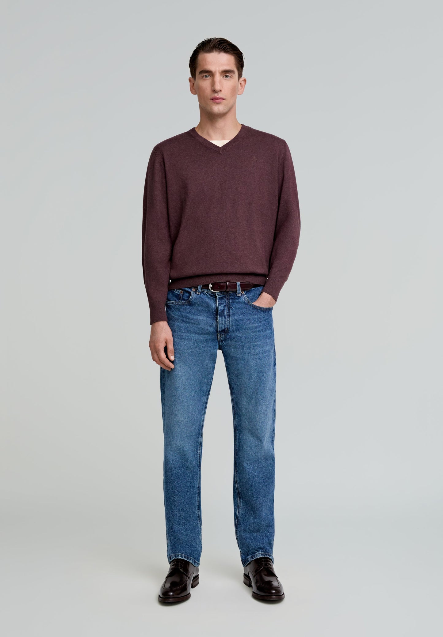 SCBASIC V NECK TRICOT