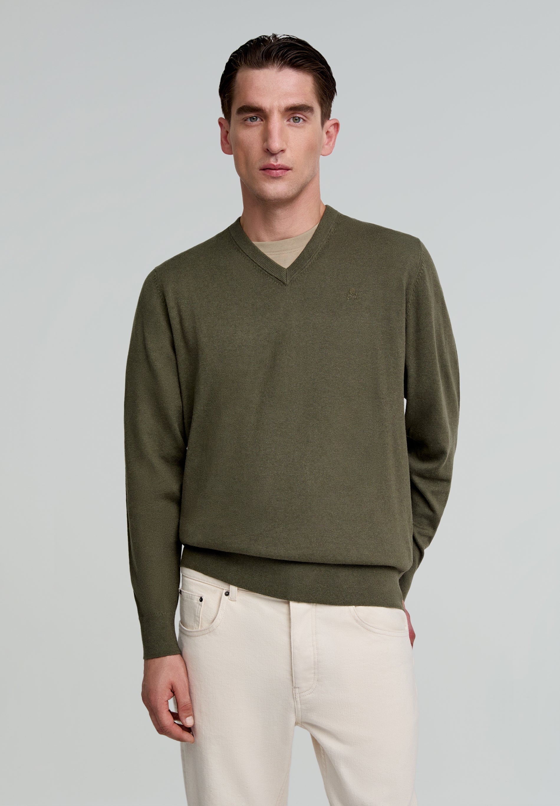 SCBASIC V NECK TRICOT