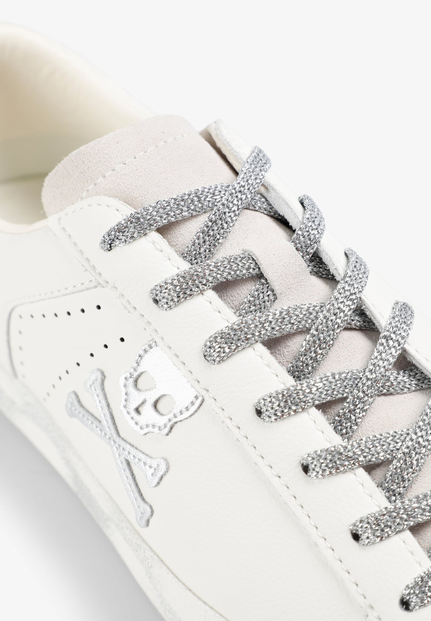 LEATHER SKULL SNEAKERS