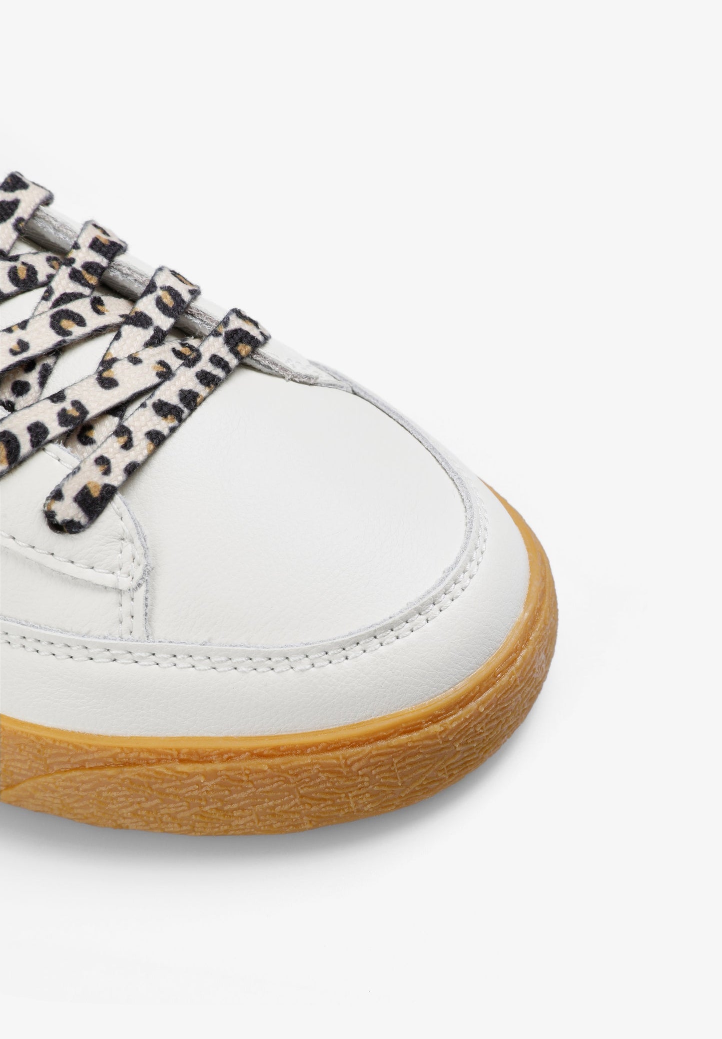 SKULL SNEAKERS WITH ANIMAL PRINT