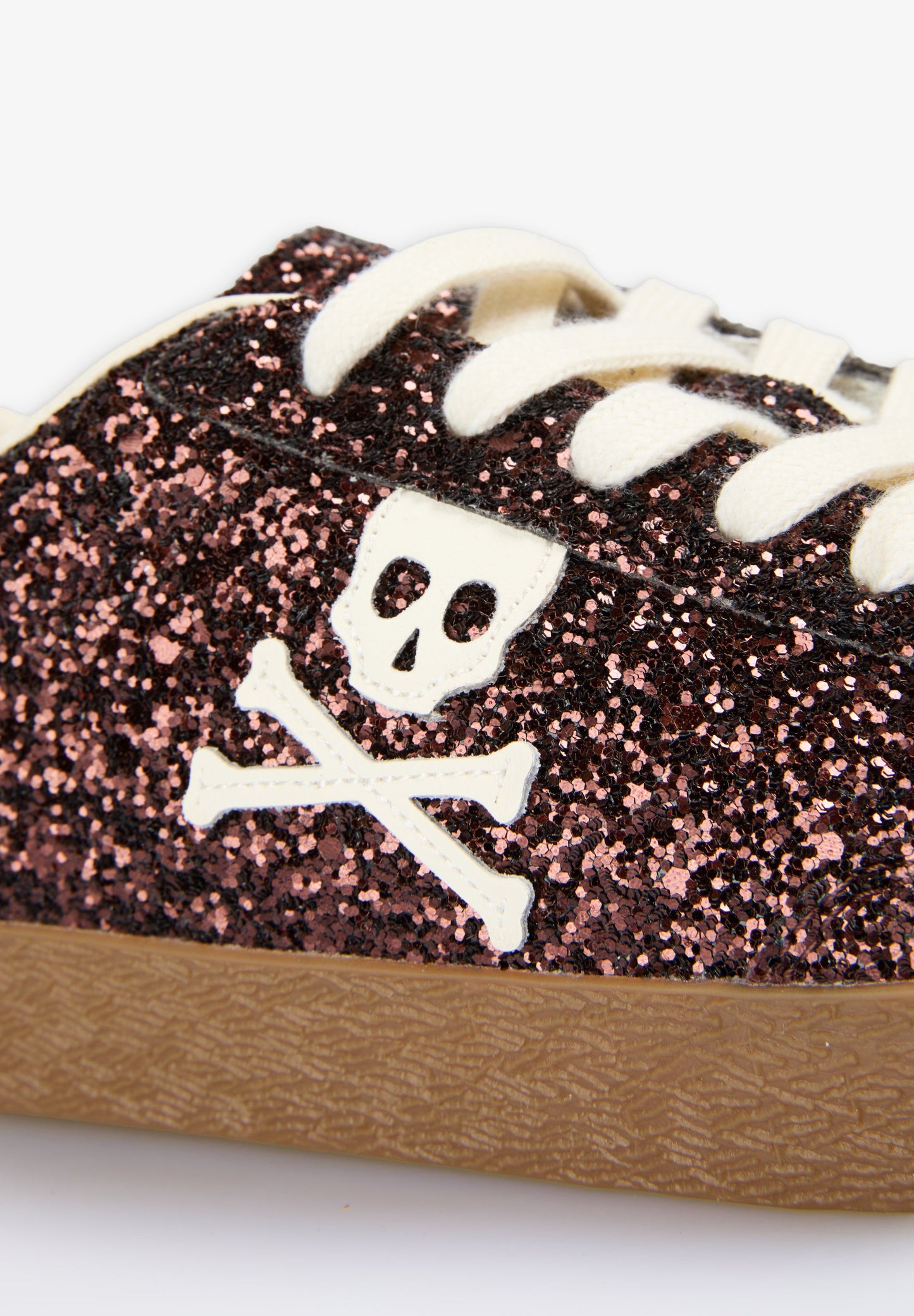 GLITTER SKULL SNEAKERS