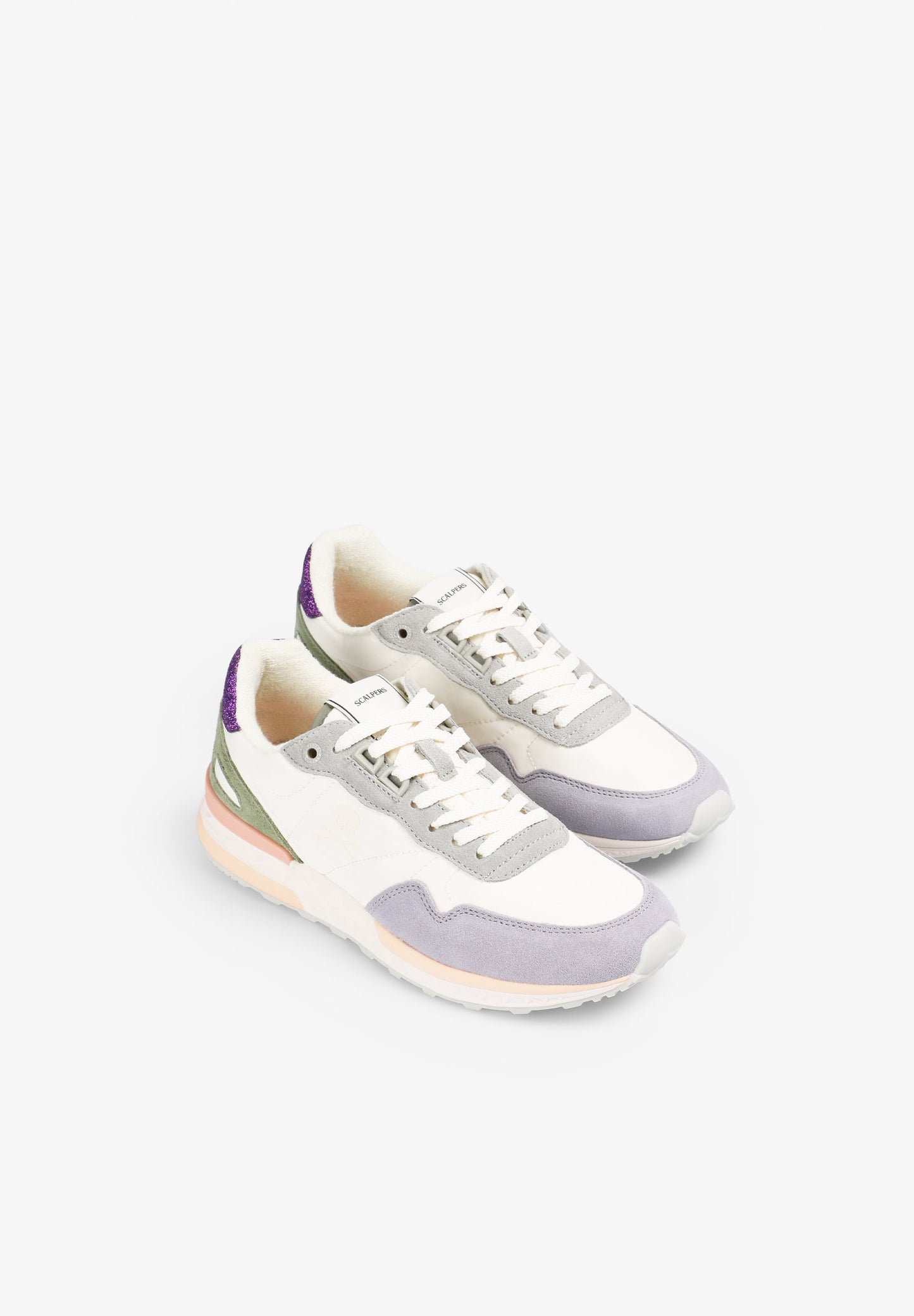 SUEDE SNEAKERS WITH SKULL